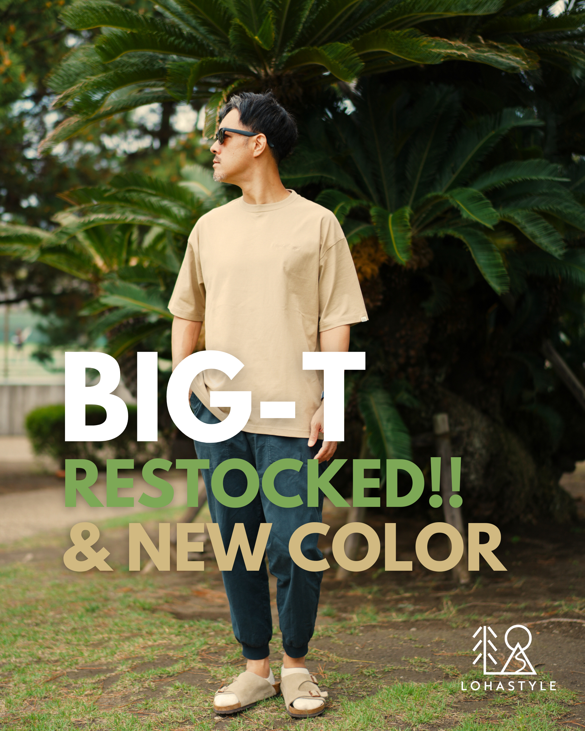 【緩め感BIG-T再販&新色登場👕】