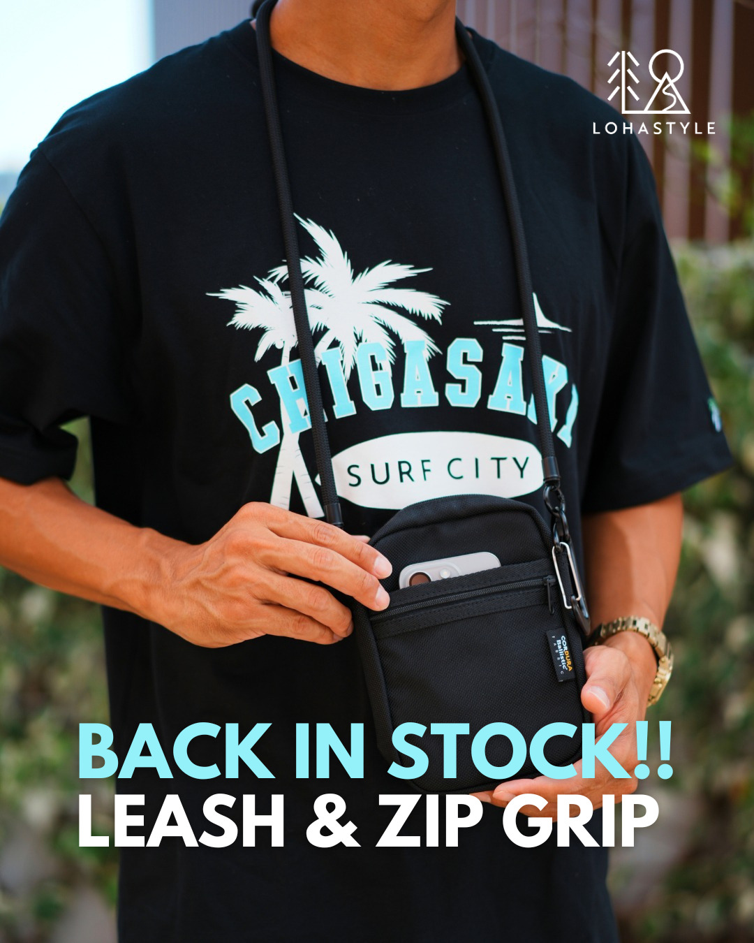 【LEASH・ZIP GRIP 再入荷🌴】
