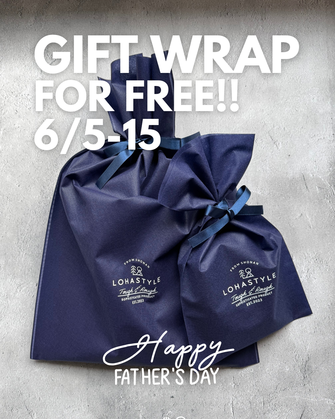 《父の日まであと10日🤵ラッピング無料CAMPAIGN🎁》
