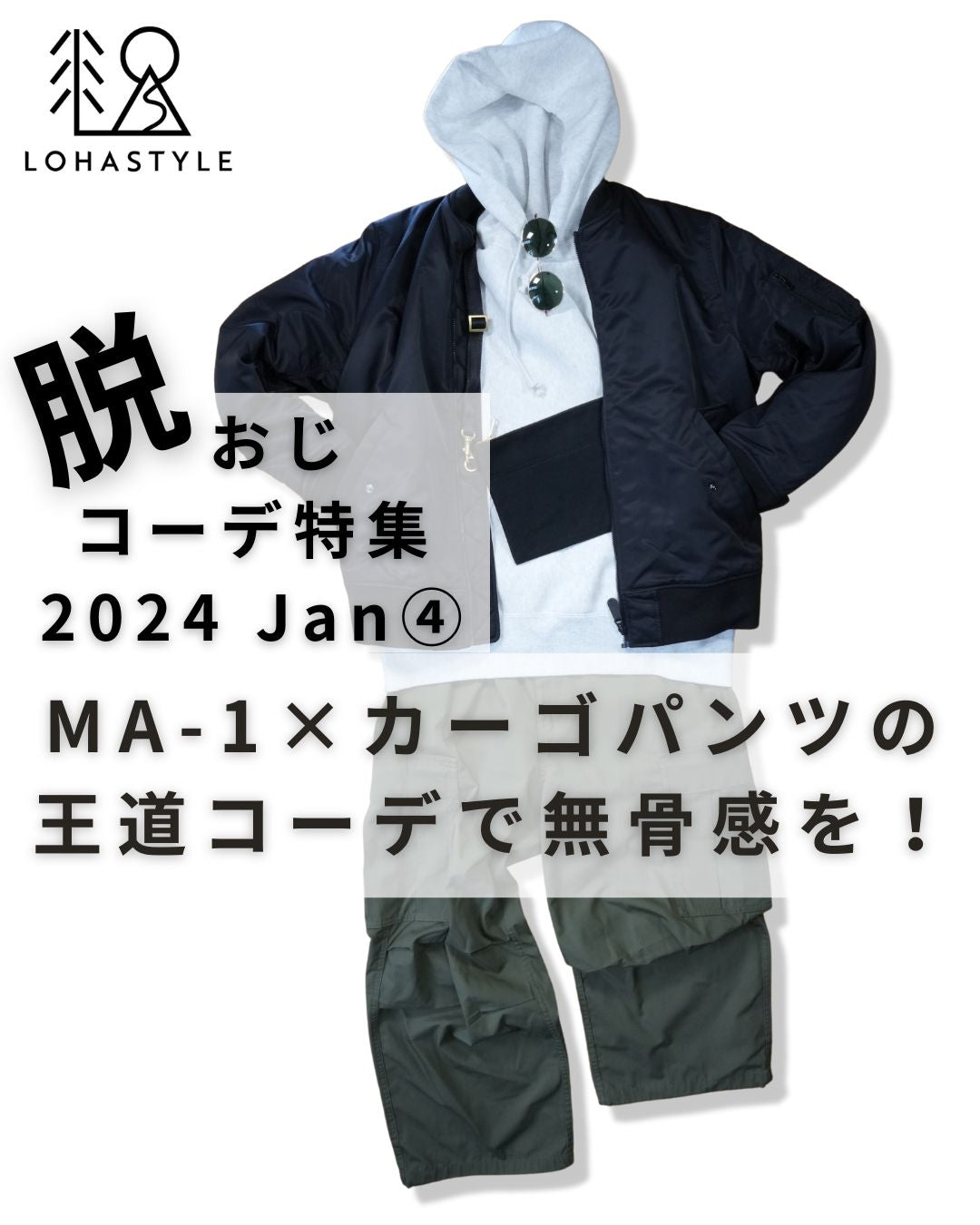 2024年1月第4回コーデ