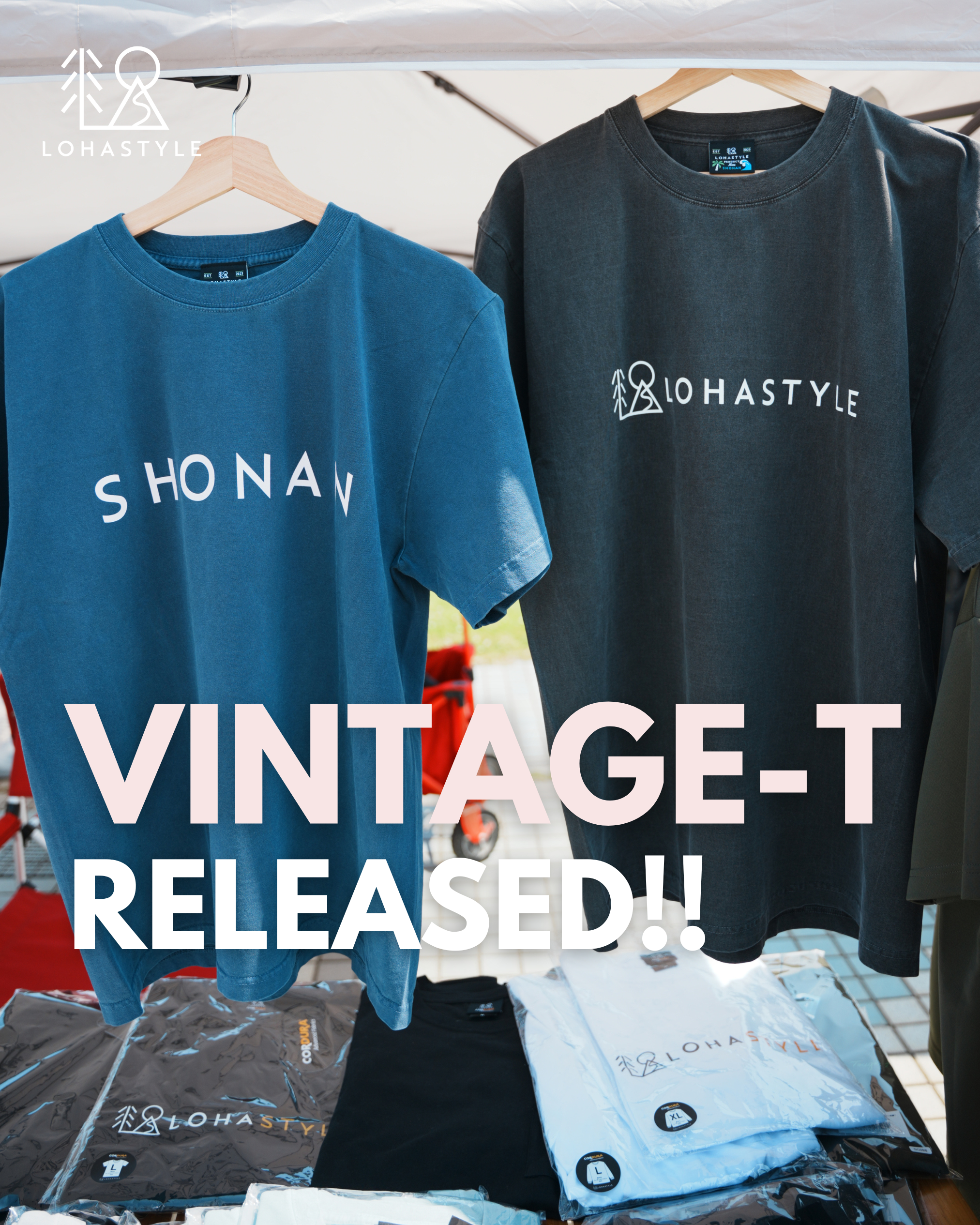 【VINTAGE-T ~SHONAN&LOHASTYLE~ 発売開始🏄🌊】