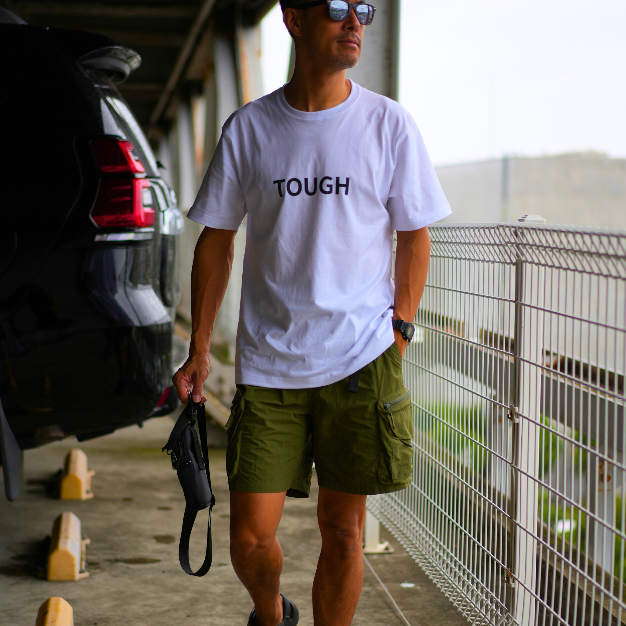 CORDURA天竺 タフ&ラフT(ホワイト)