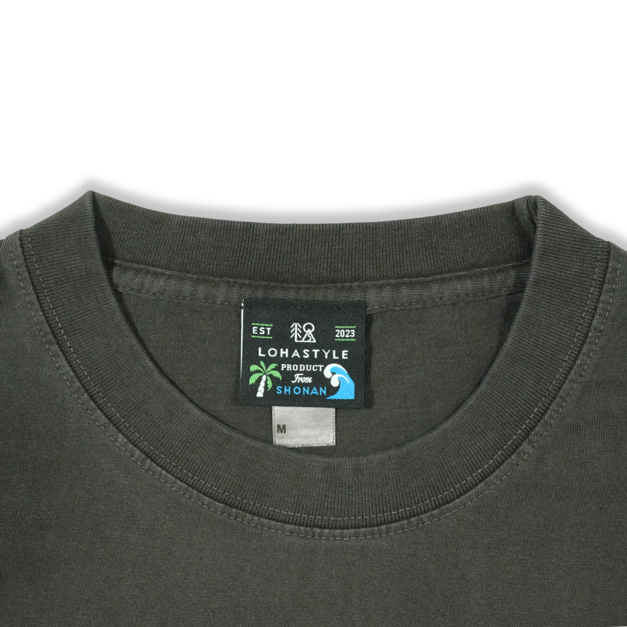 VINTAGE-ロンT "LOHASTYLE"(ブラック)
