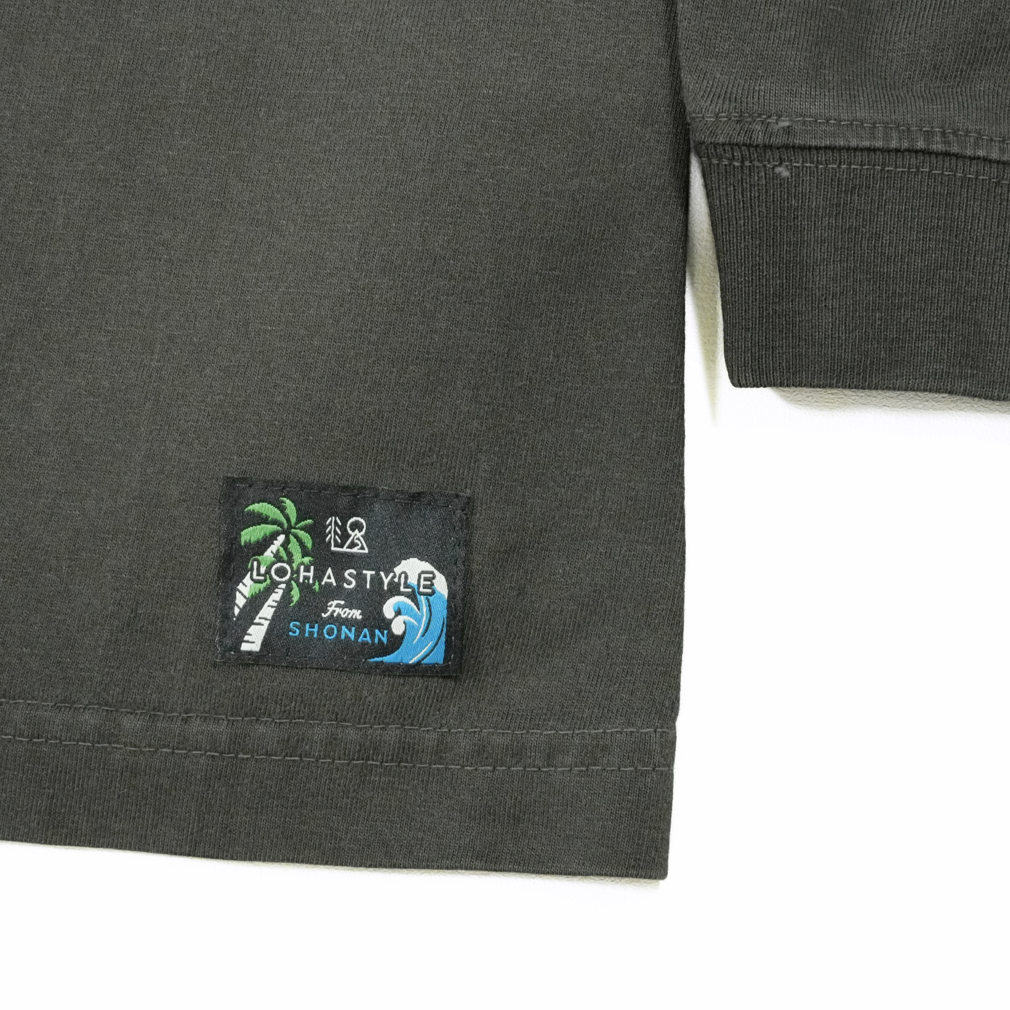 VINTAGE-ロンT "LOHASTYLE"(ブラック)