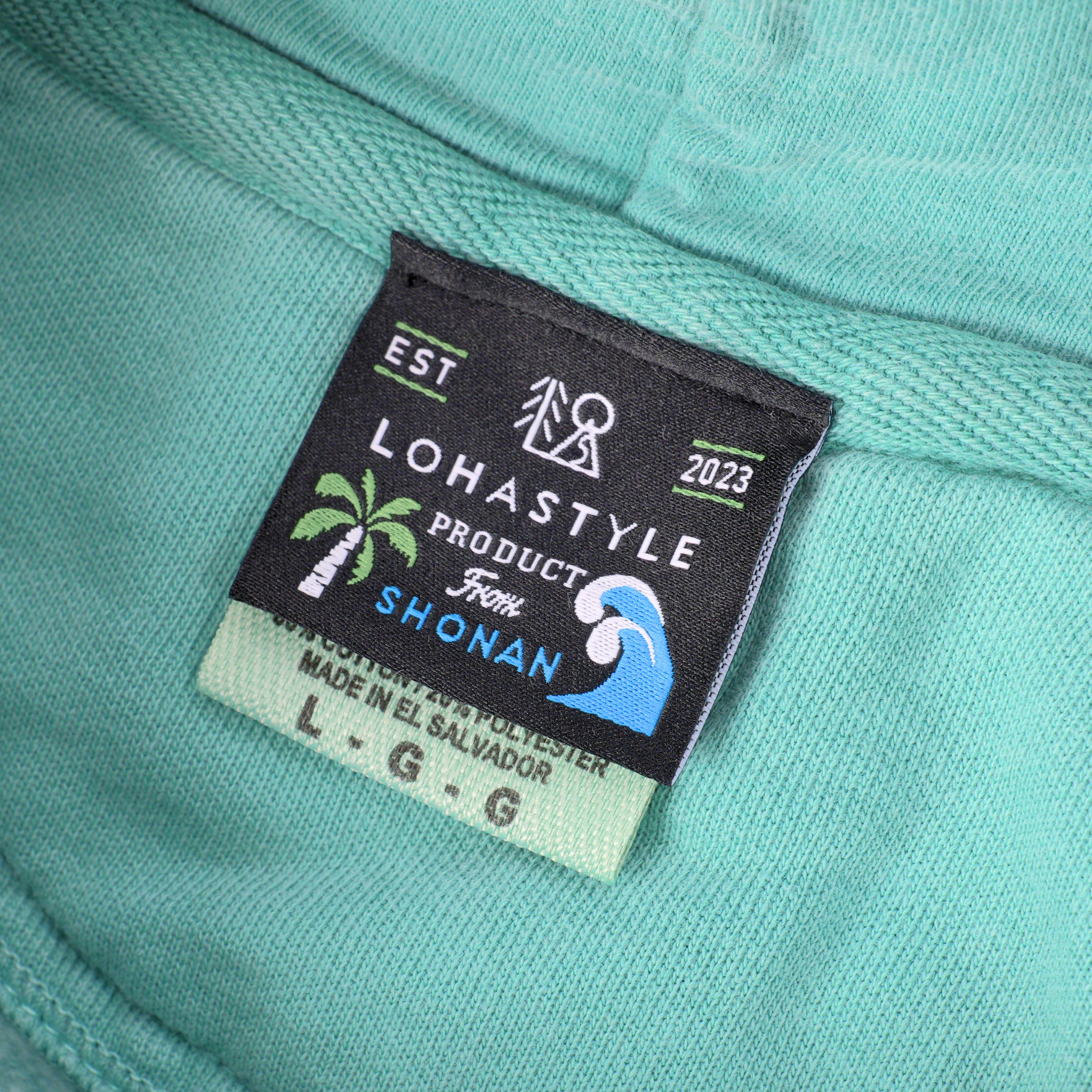 VINTAGE-パーカ "WIPEOUT"(グリーン)