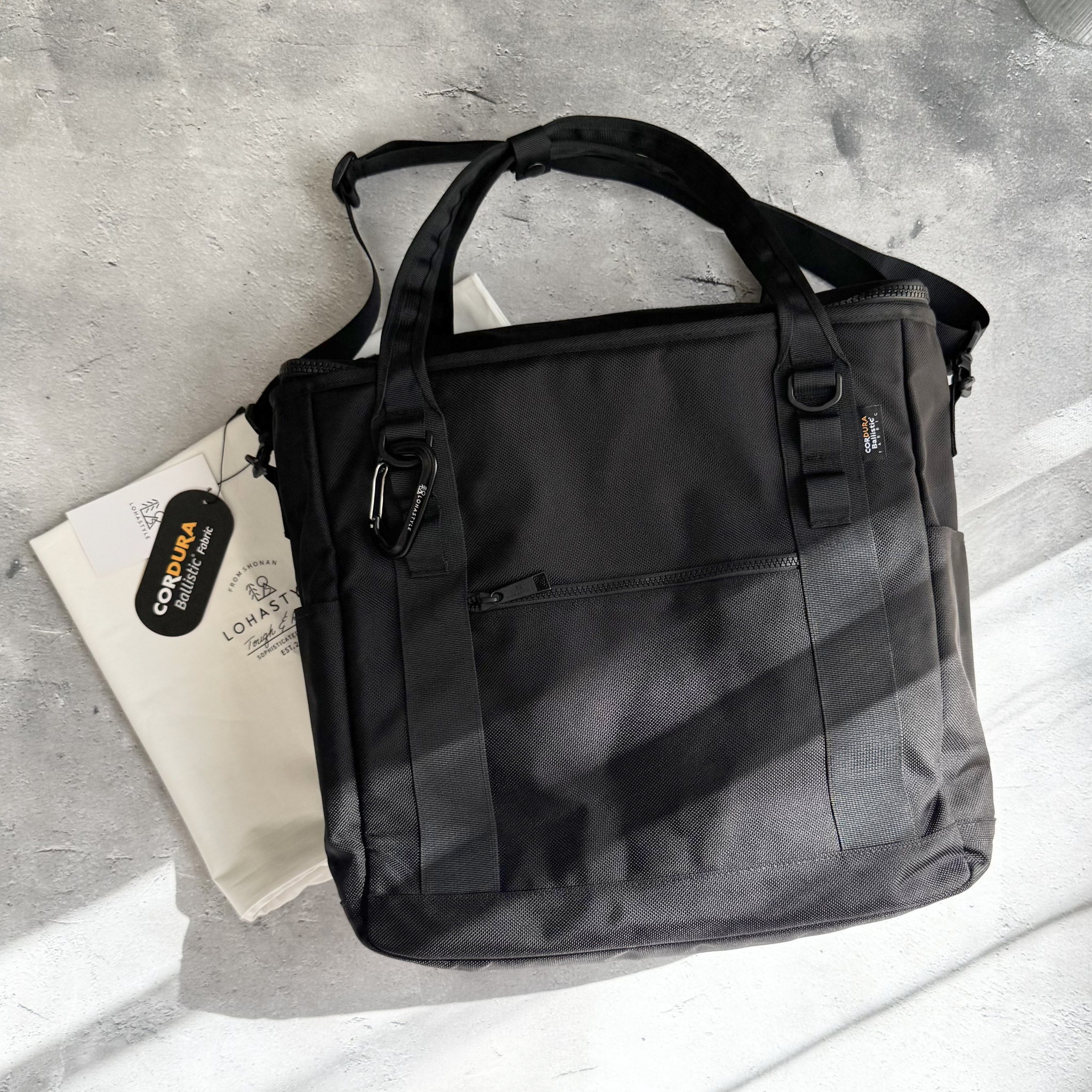 HOLLOW CORDURA バリスティックナイロン トート 30L