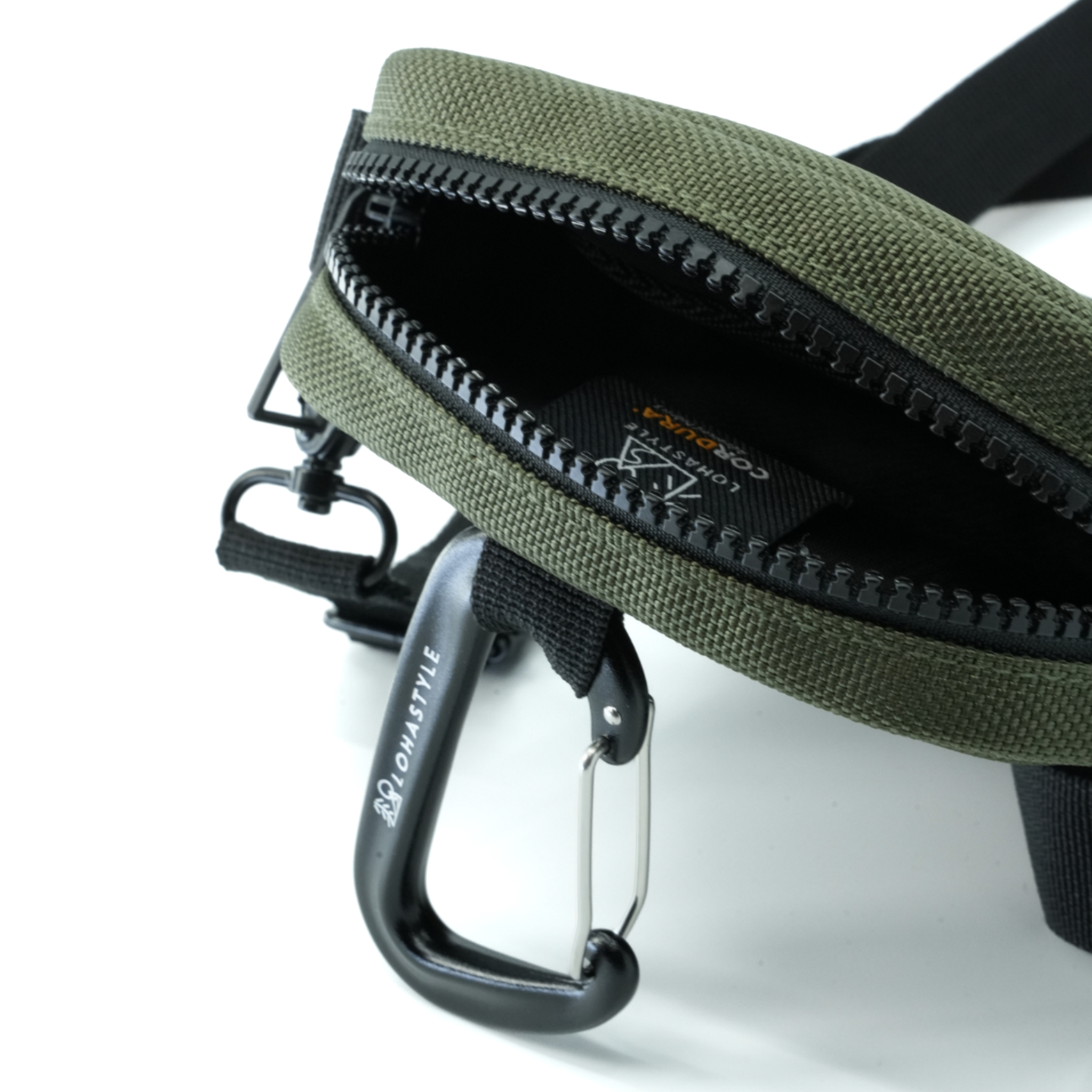 PADDLE CORDURA バリスティックナイロン スマホポーチ (カーキ)