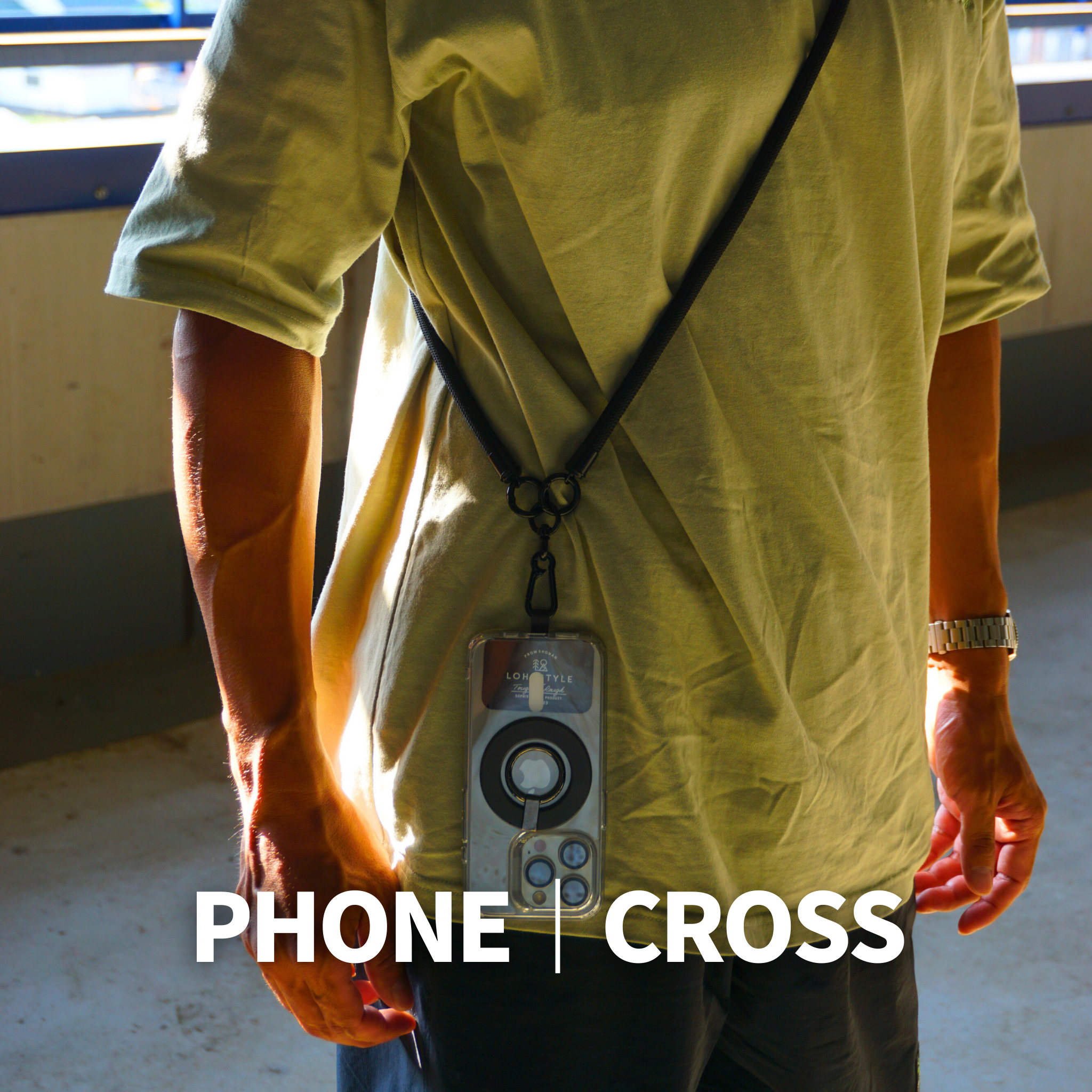 LEASH 10㎜ ロープ ストラップ