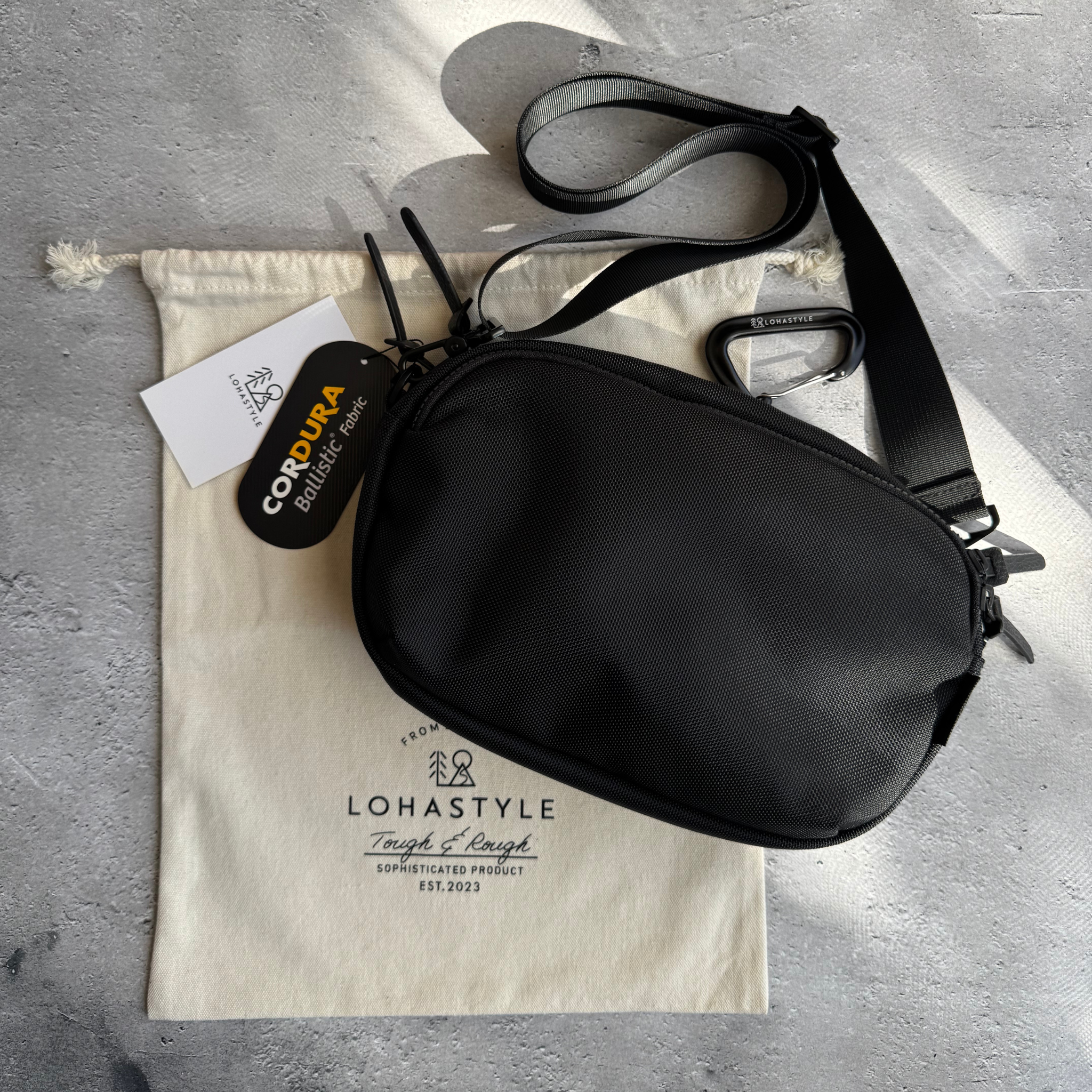 BARREL CORDURA バリスティックナイロン ショルダーバッグ