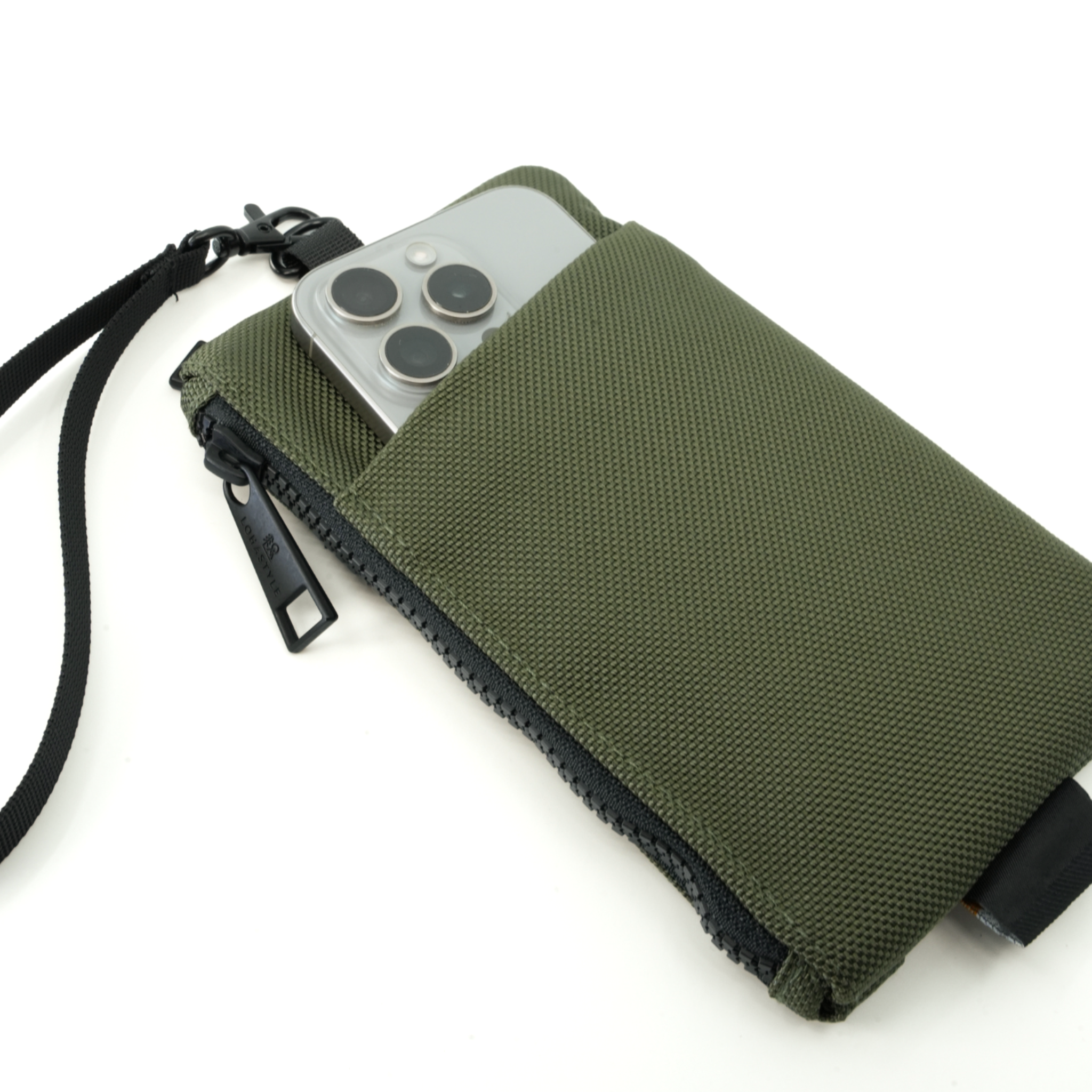DECK CORDURA バリスティックナイロン ミニポーチ (カーキ)