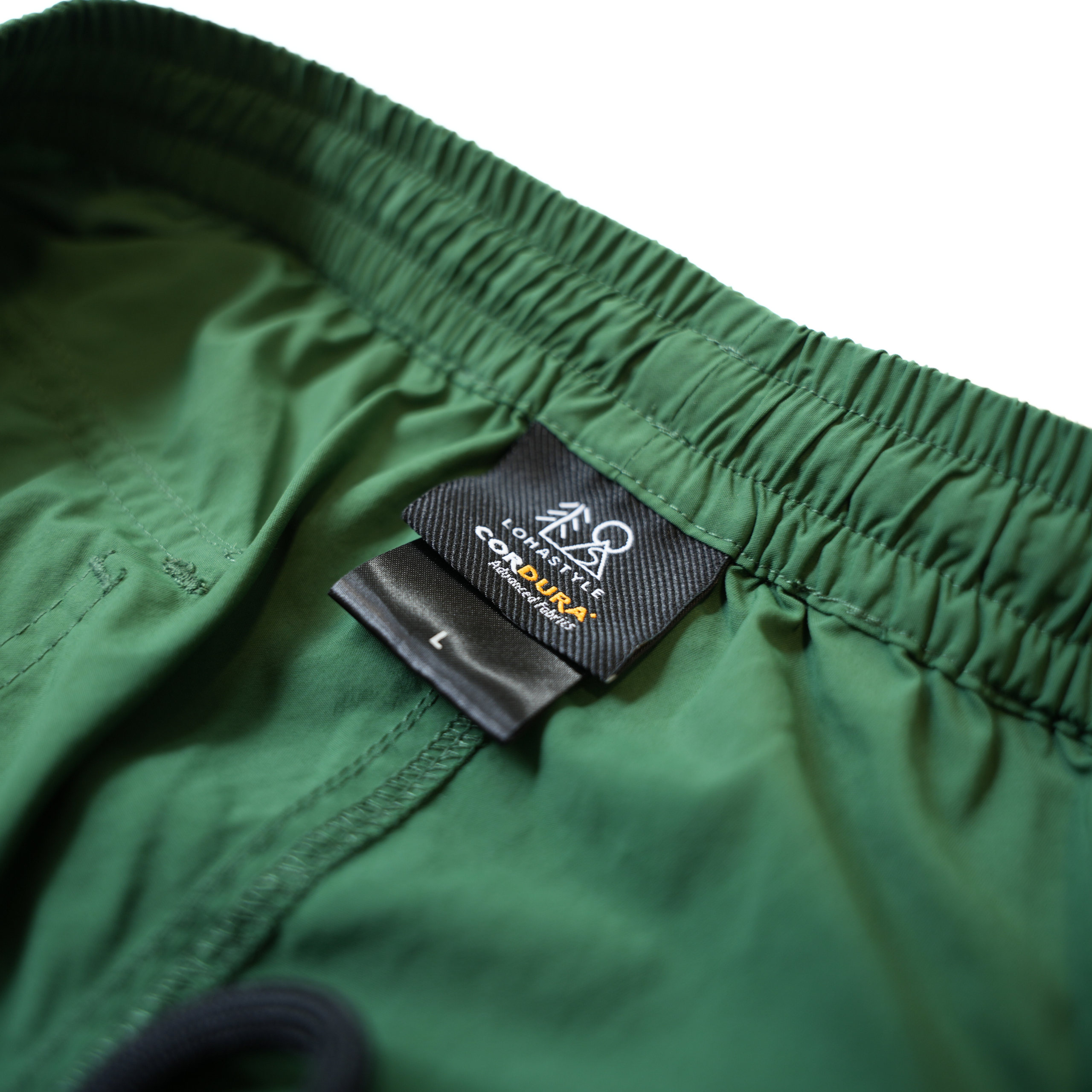 CORDURA ナイロン ”AERIAL”ショーツ(グリーン)