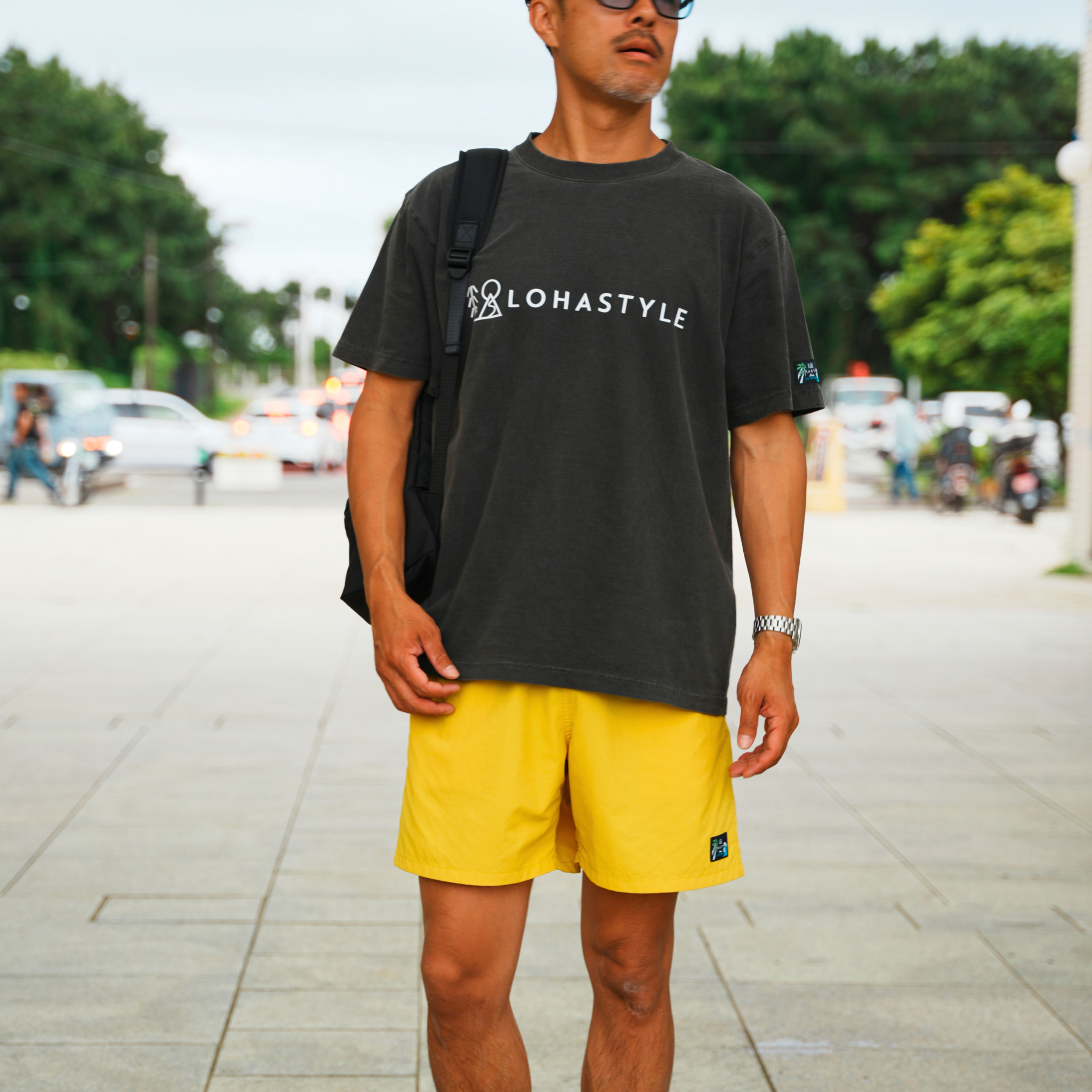 CORDURA ナイロン ”AERIAL”ショーツ(イエロー)