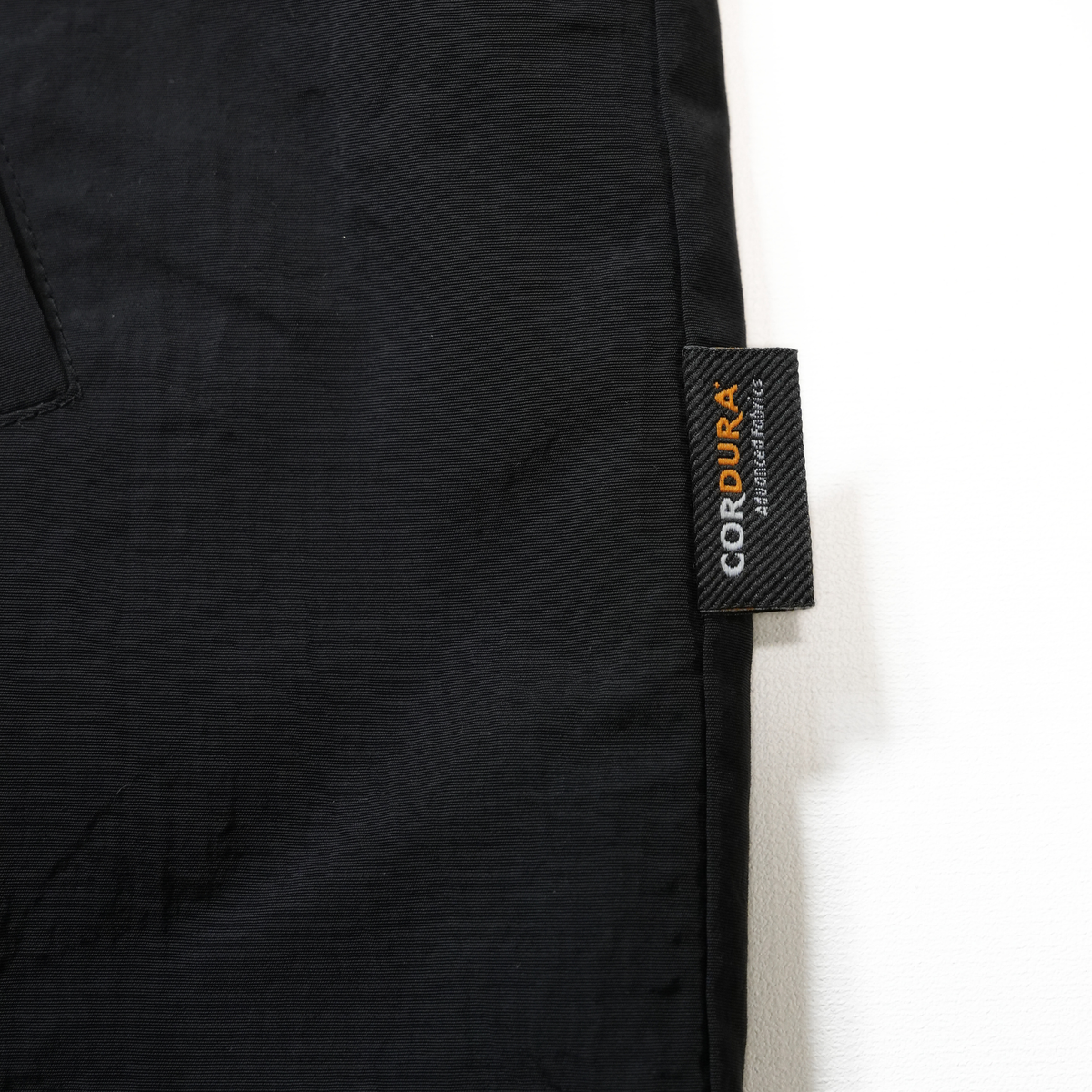CORDURA COACH JACKET ロゴ刺繍(ブラック)