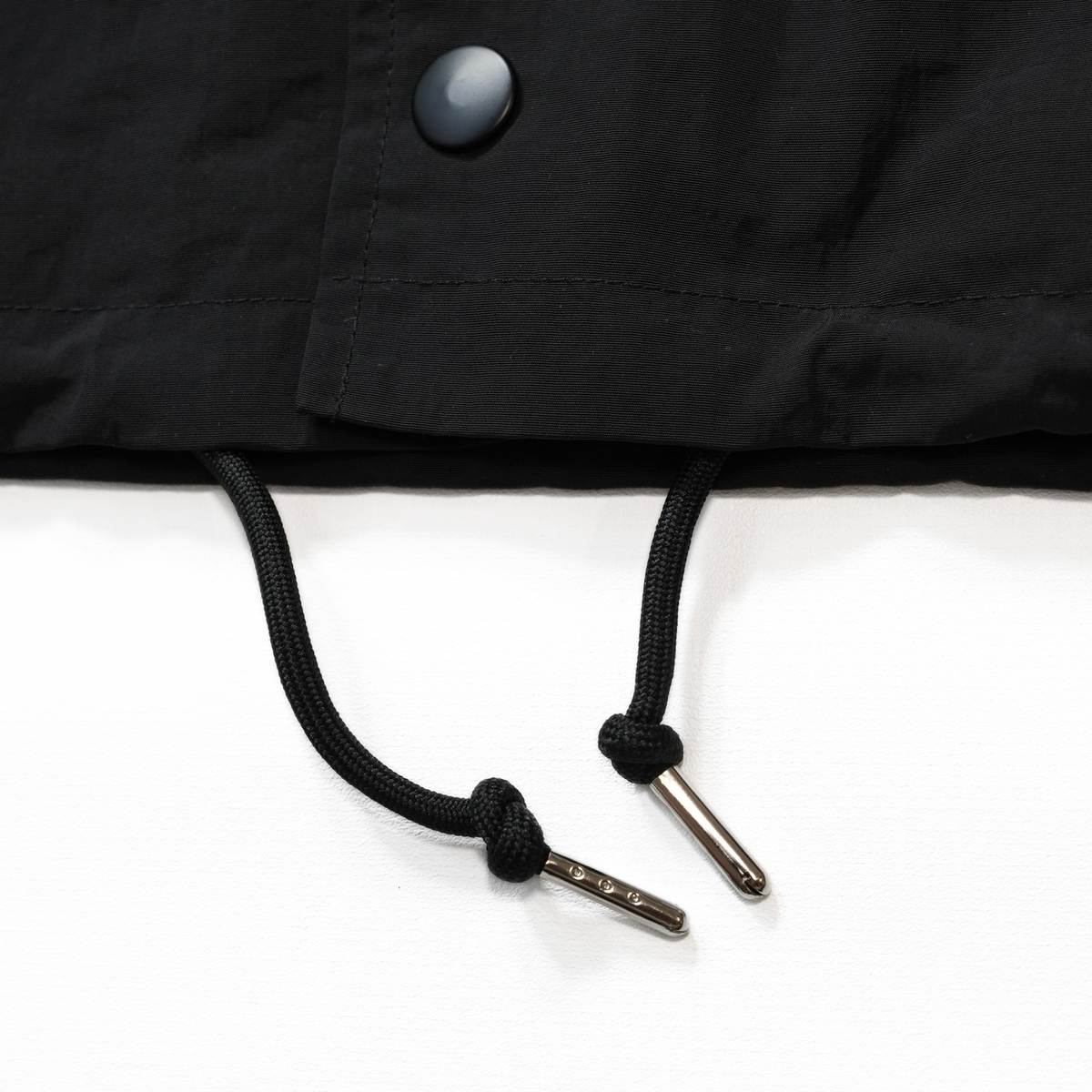 CORDURA COACH JACKET ロゴ刺繍(ブラック)