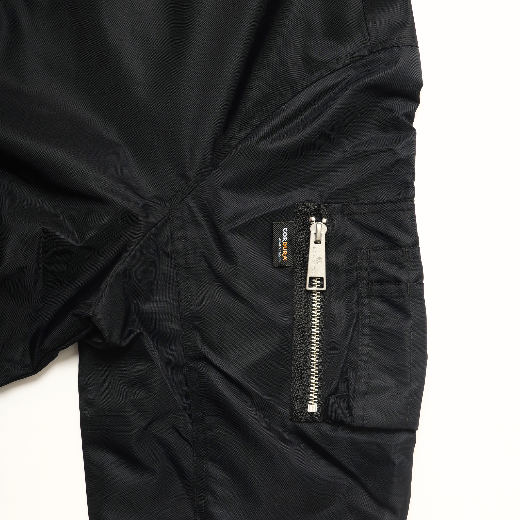 CORDURA MA-1 LIGHT ビッグシルエット (ブラック)