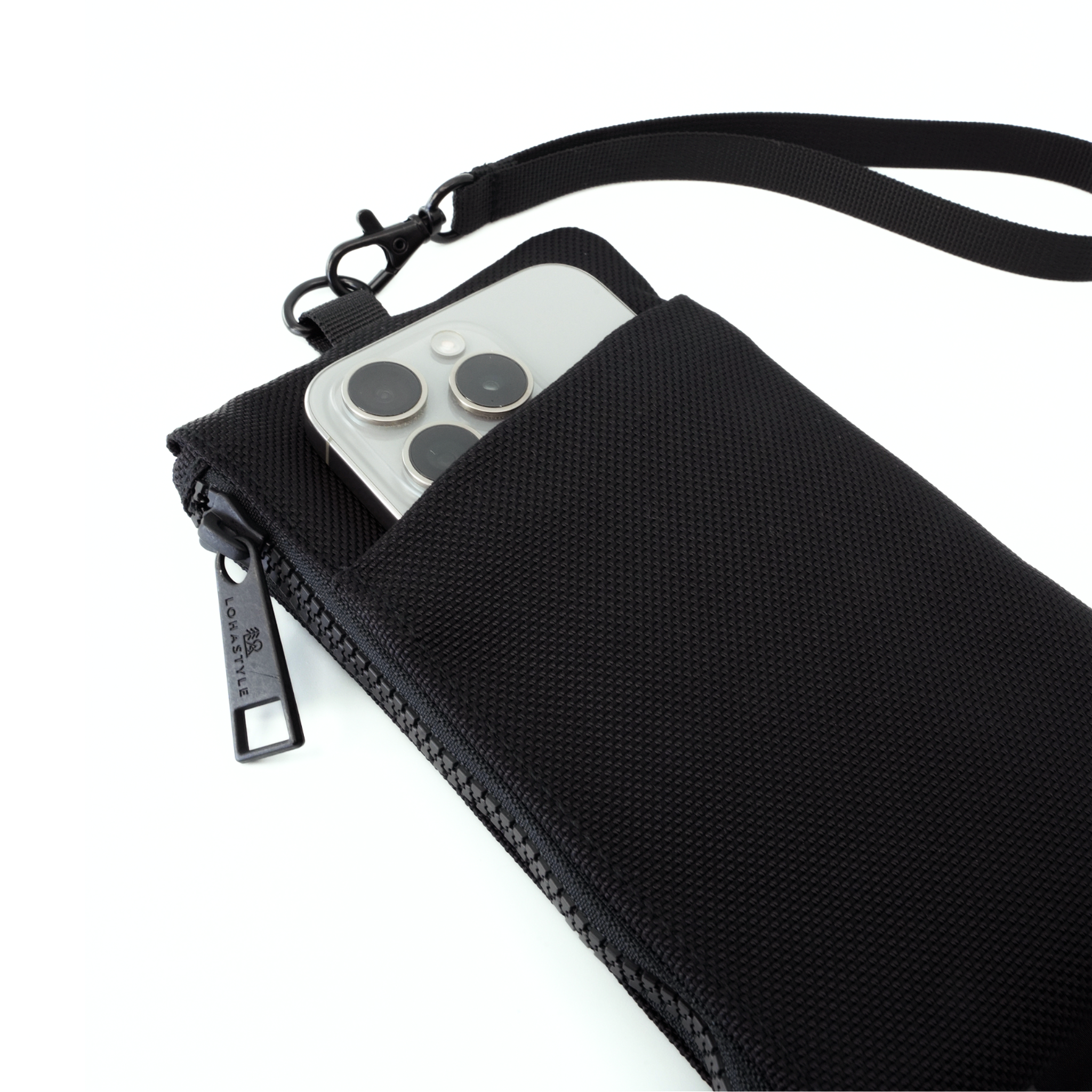 DECK CORDURA バリスティックナイロン ミニポーチ (ブラック)