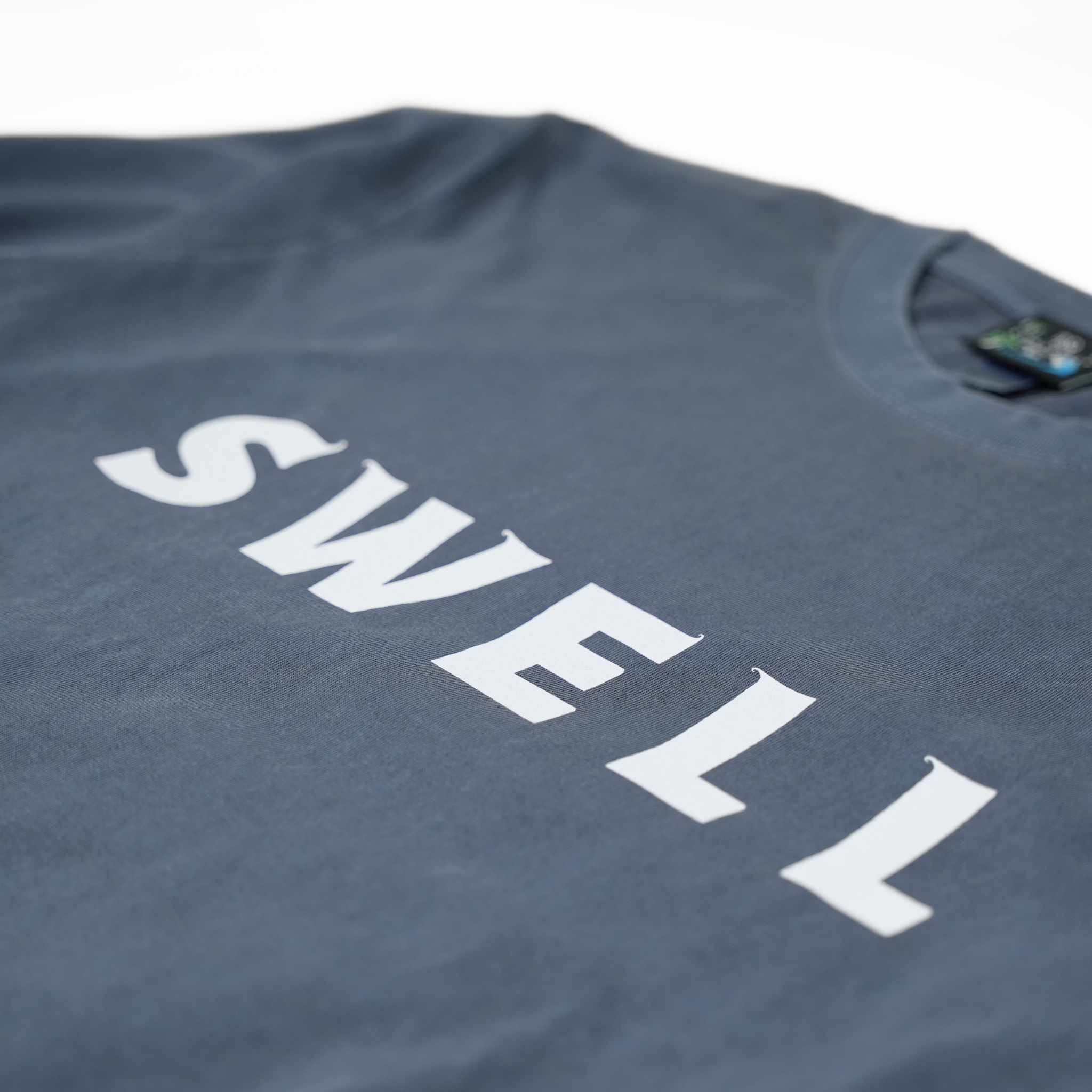 VINTAGE-ロンT "SWELL"(ネイビー)