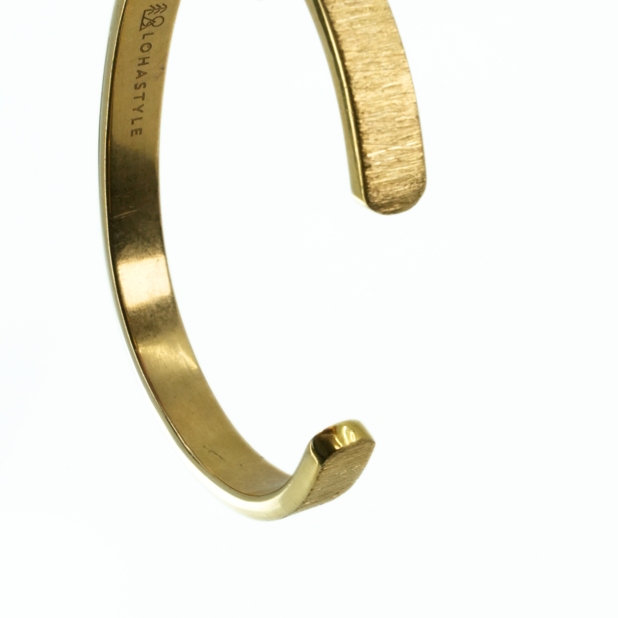 JAIPUR EDGE バングル(ゴールド・ワイド)