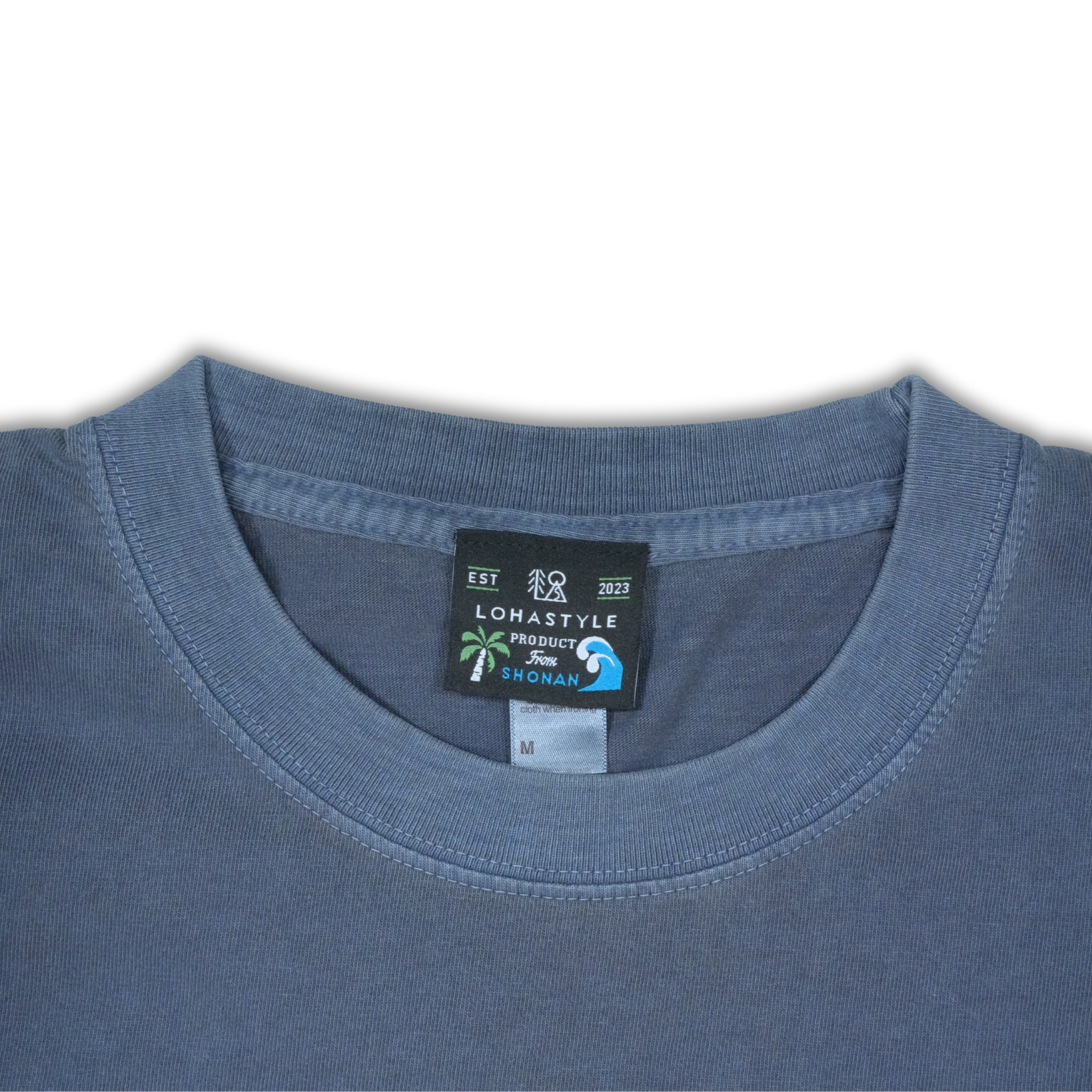 VINTAGE-ロンT "SWELL"(ネイビー)