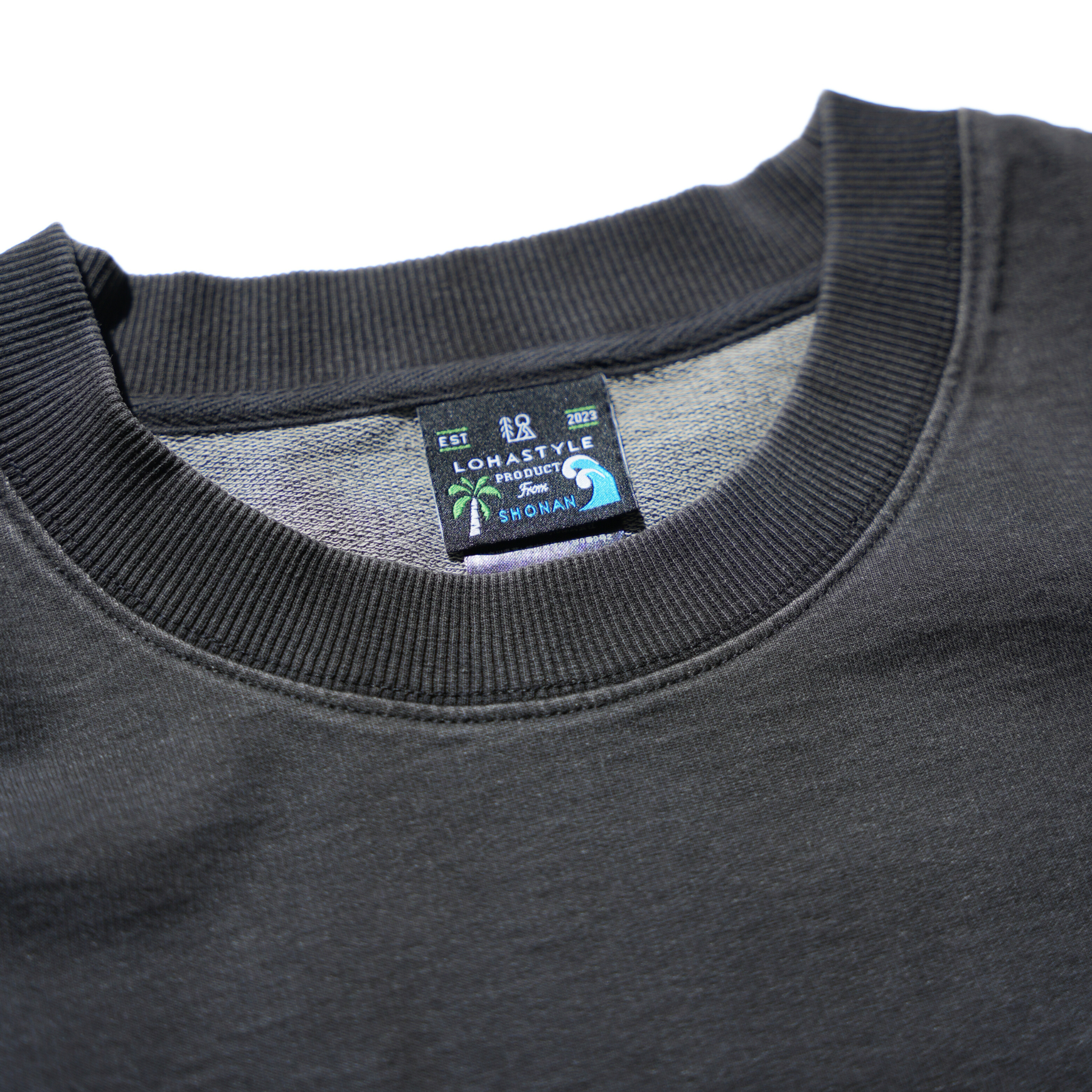 DENIM PAC-T ビッグシルエット 胸ポケ 5分袖(ブラック)