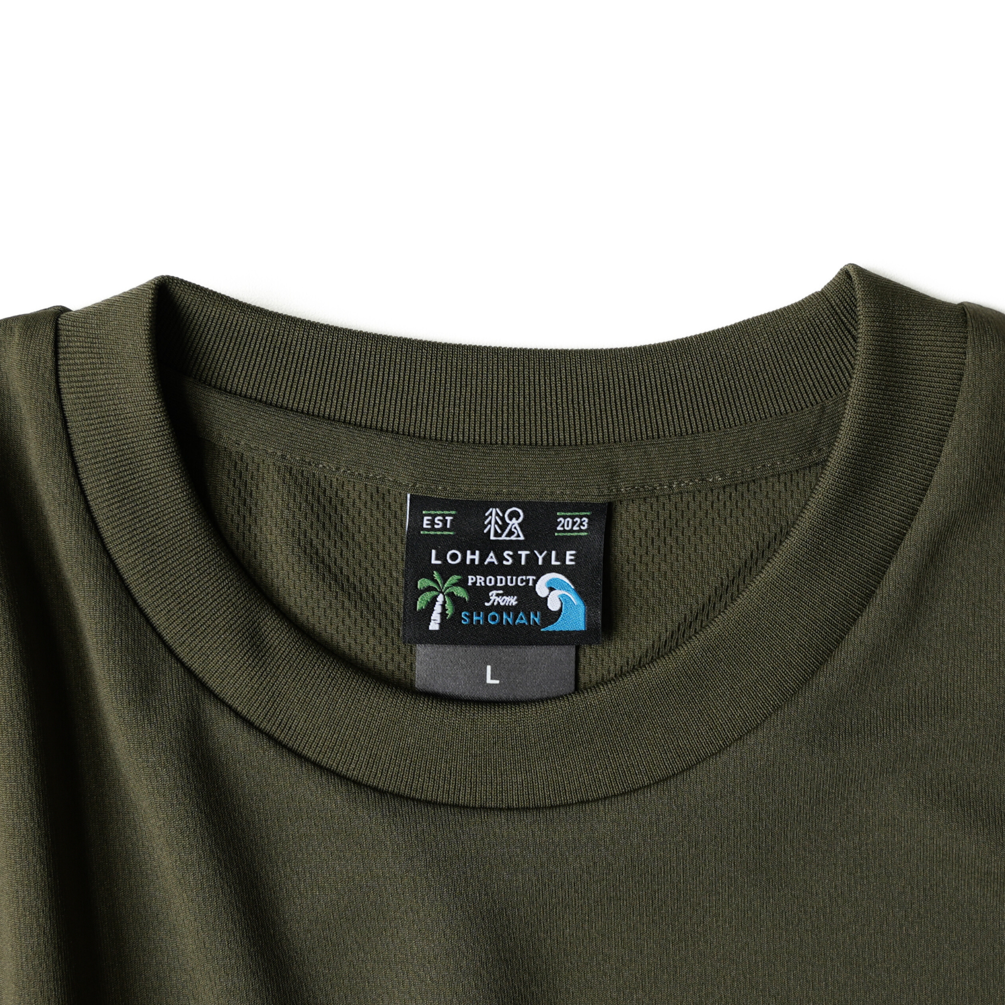 ドライメッシュ タフ&ラフT(オリーブ)