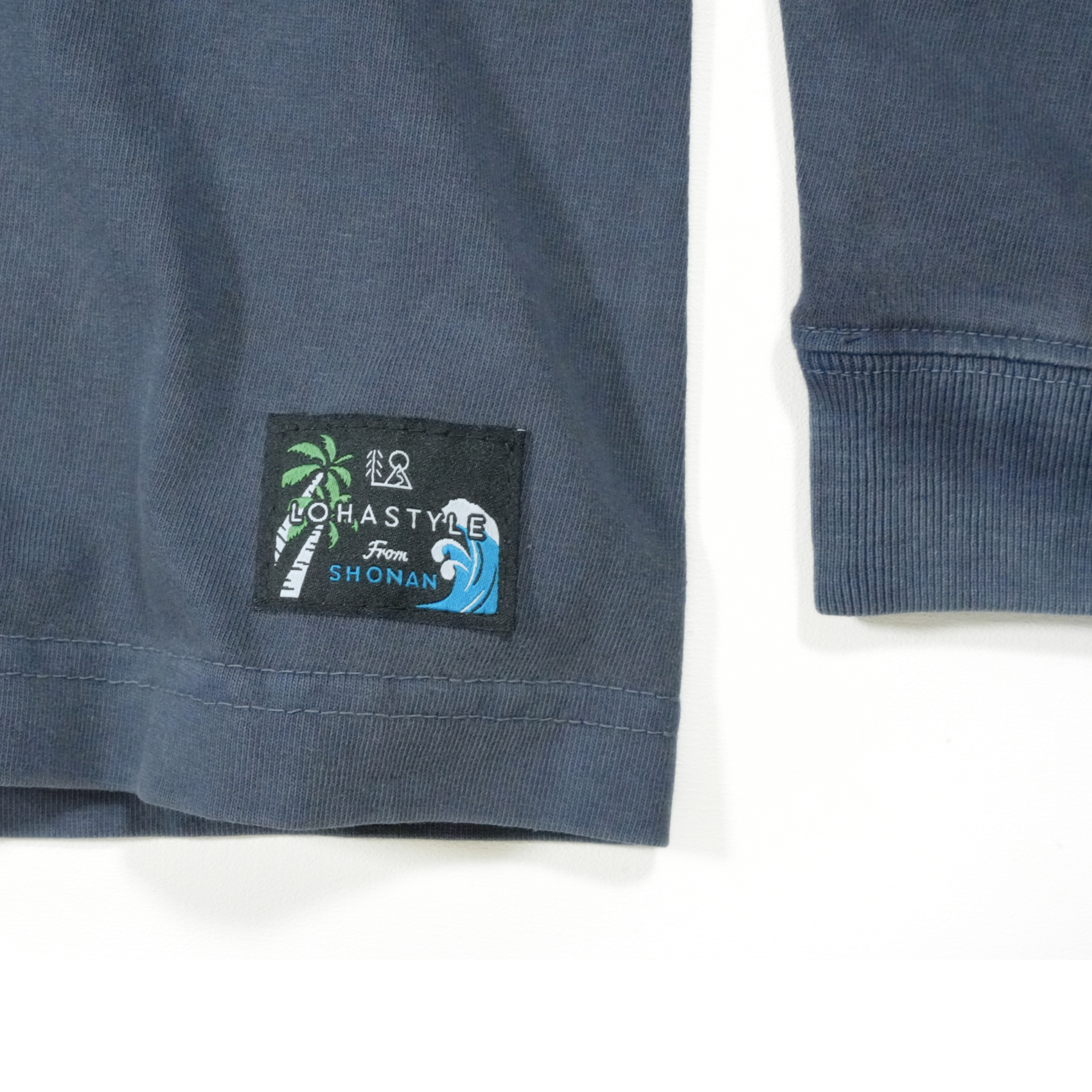 VINTAGE-ロンT "SWELL"(ネイビー)