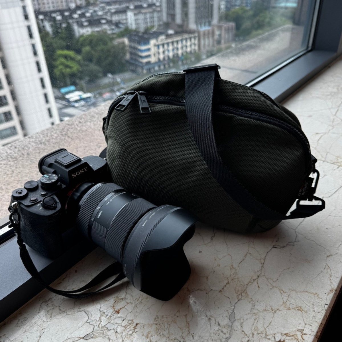 BARREL CORDURA バリスティックナイロン ショルダーバッグ (ブラック)