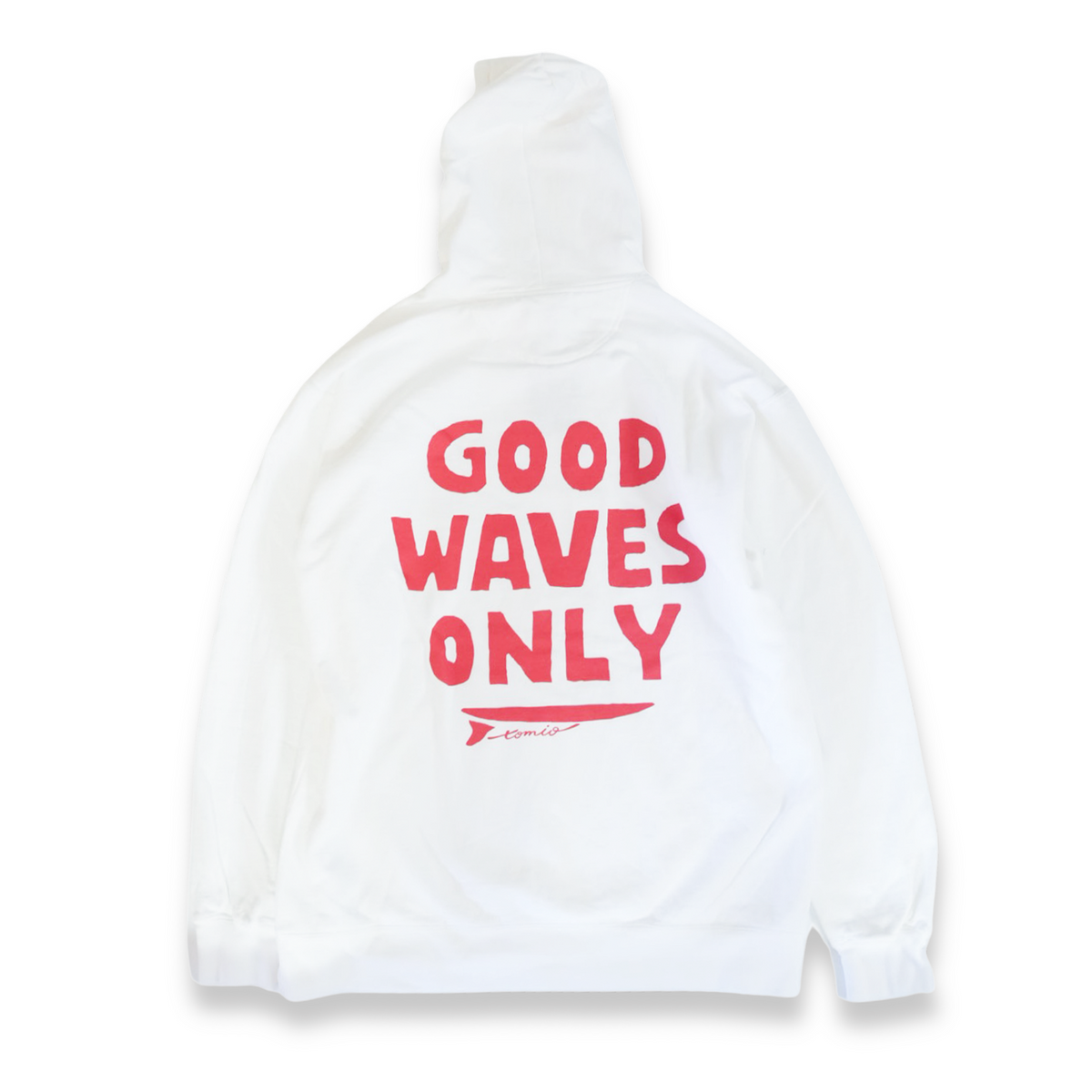 VINTAGE-PARKA "GOOD WAVES ONLY" by tomio(ホワイト)