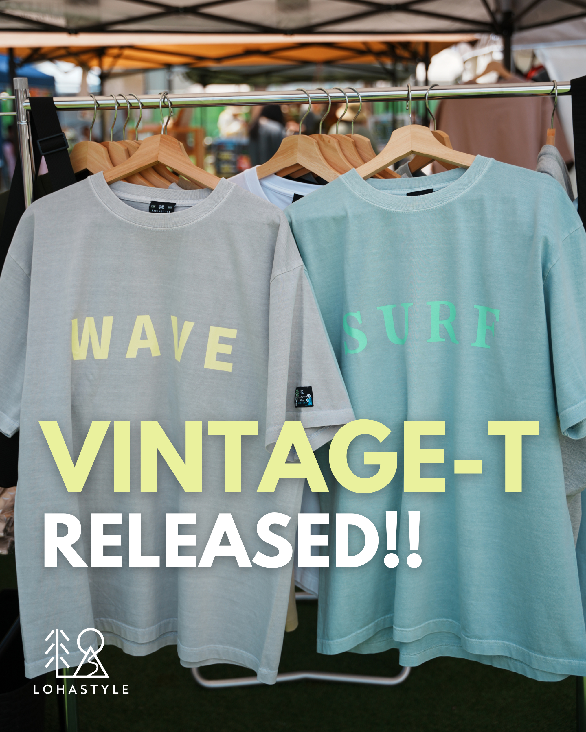 【VINTAGE-T ～SURF＆WAVE～ 発売🏄🌊】