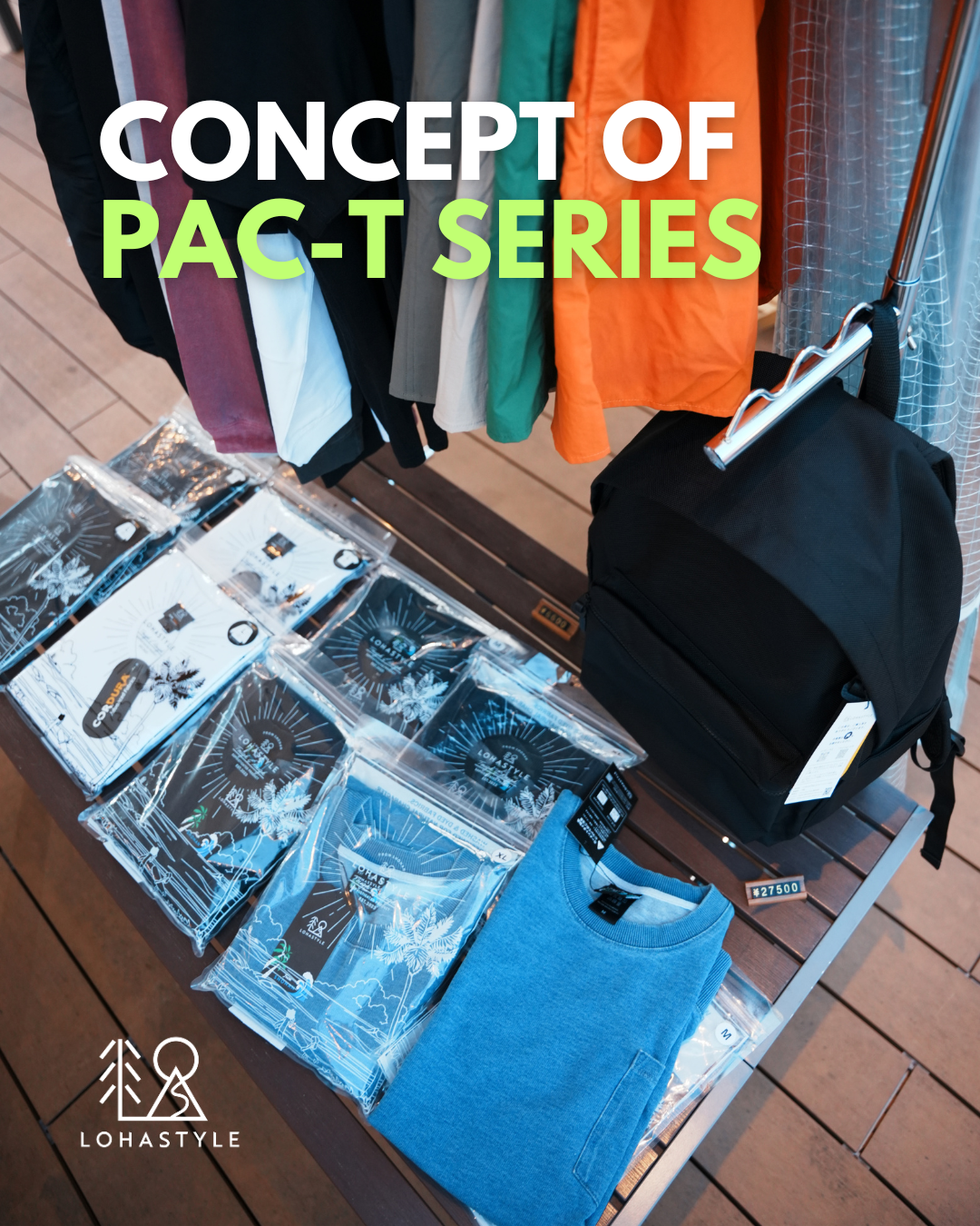 【LOHASTYLEの”PAC-T SERIES”👕】