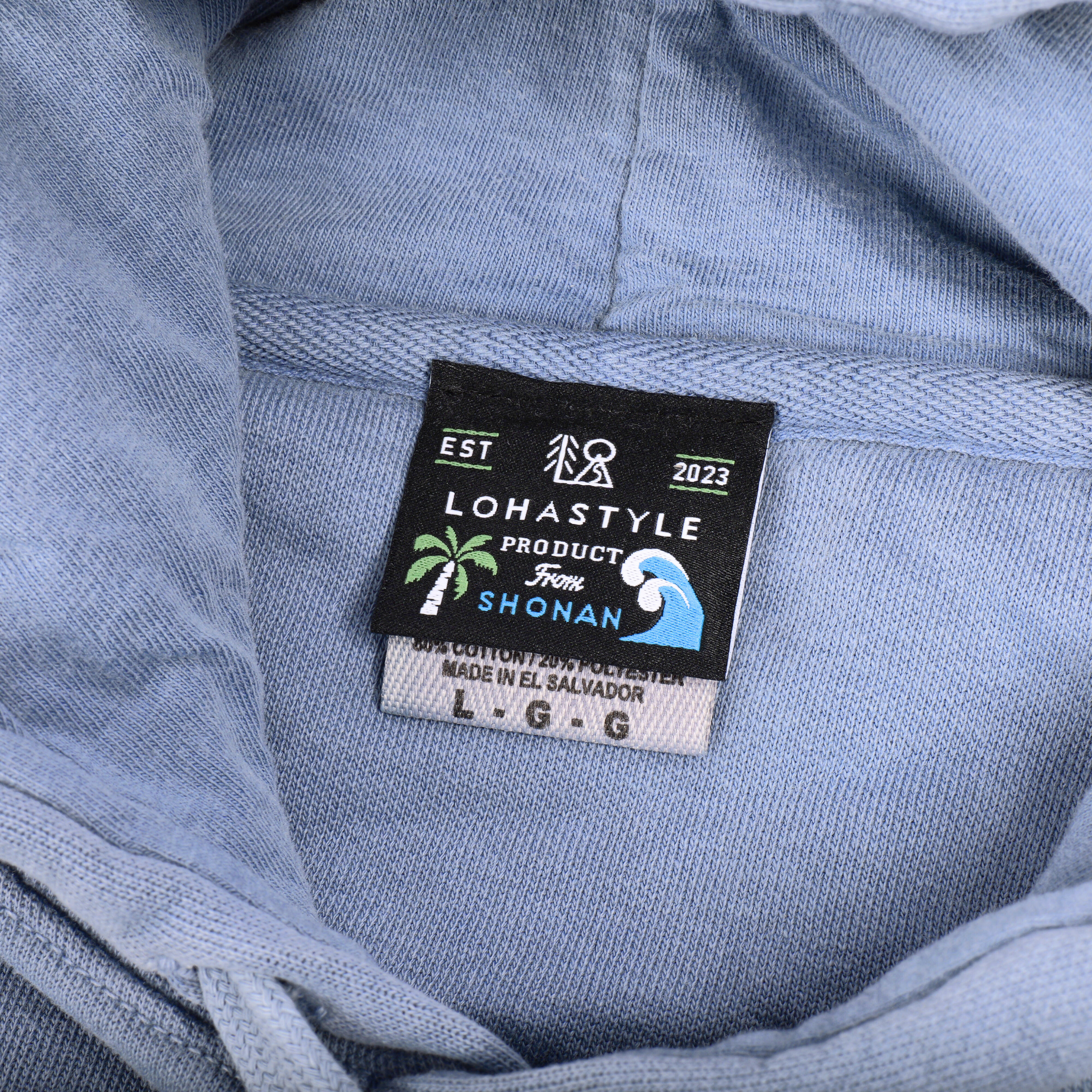 VINTAGE-パーカ "SHONAN"（ブルー）