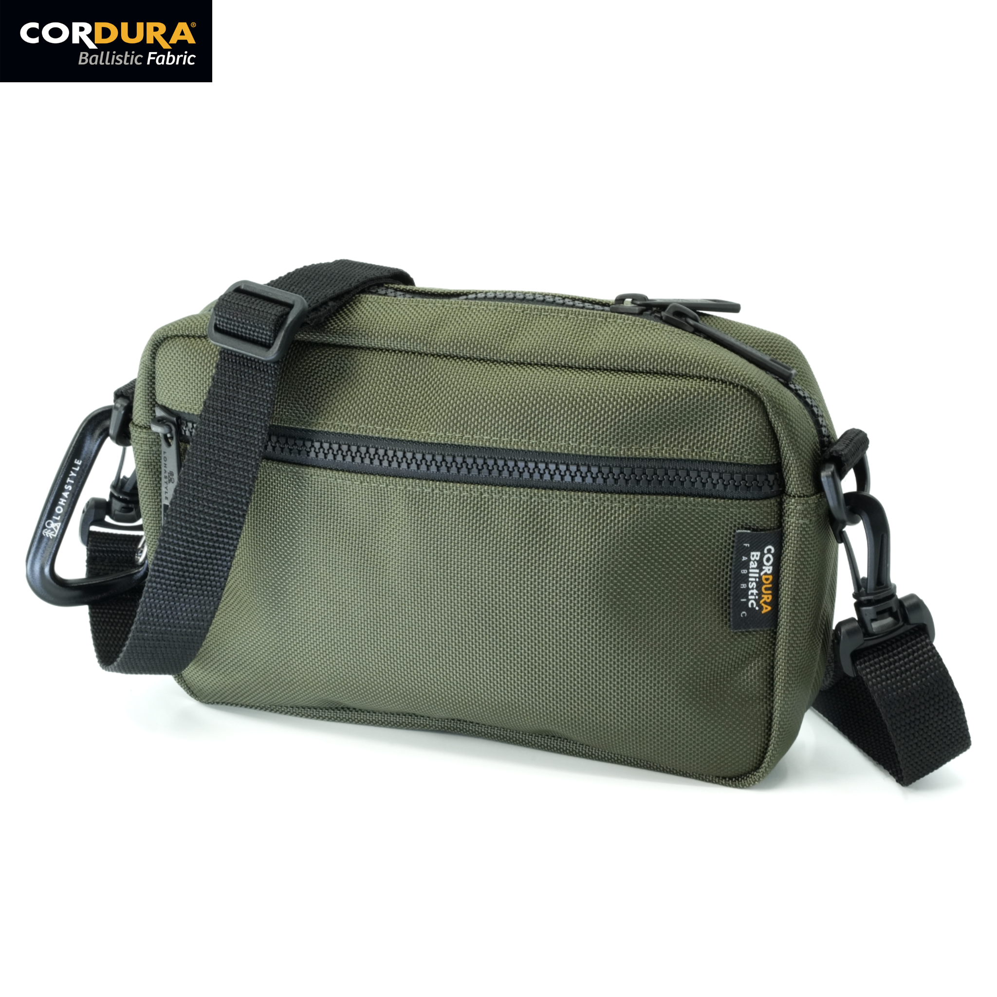 FLOATER CORDURA バリスティックナイロン スリングバッグ (カーキ)