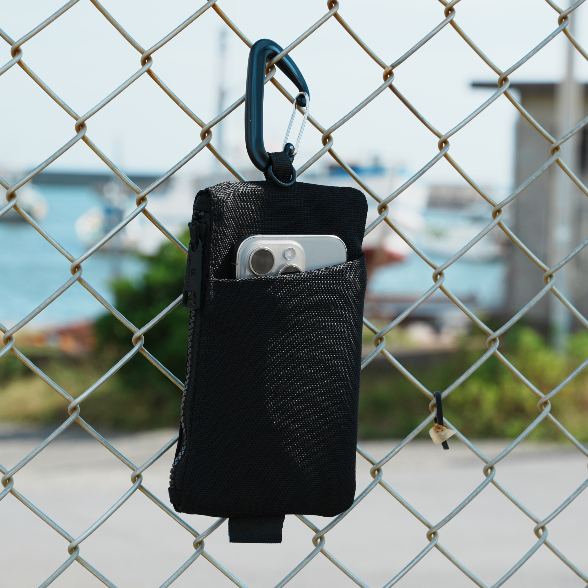 DECK CORDURA バリスティックナイロン ミニポーチ (ブラック)