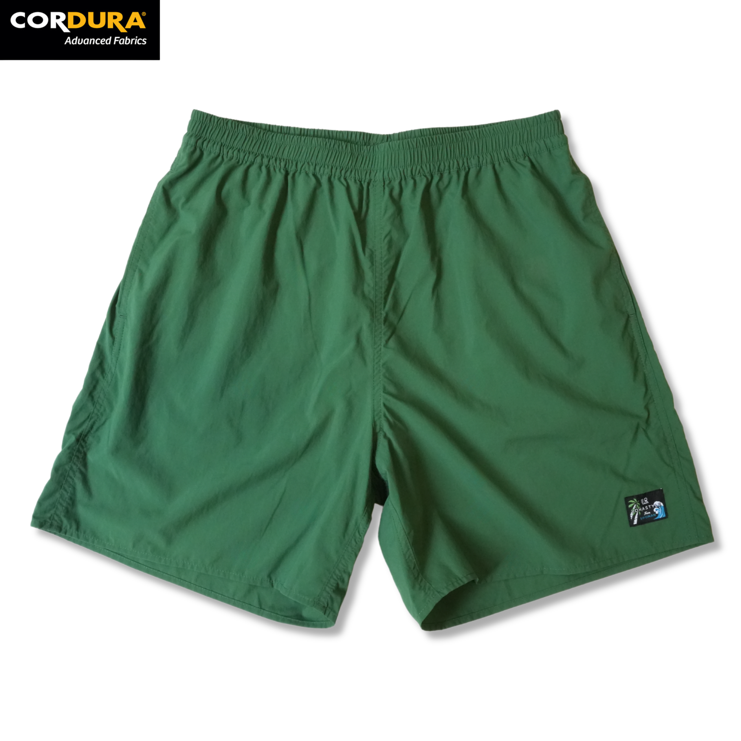 CORDURA ナイロン ”AERIAL”ショーツ（グリーン）