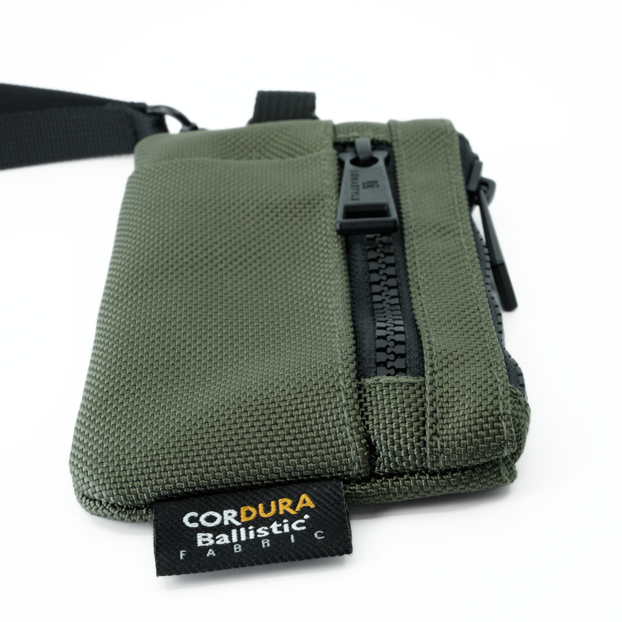 FIN CORDURA バリスティックナイロン ミニウォレット (カーキ)