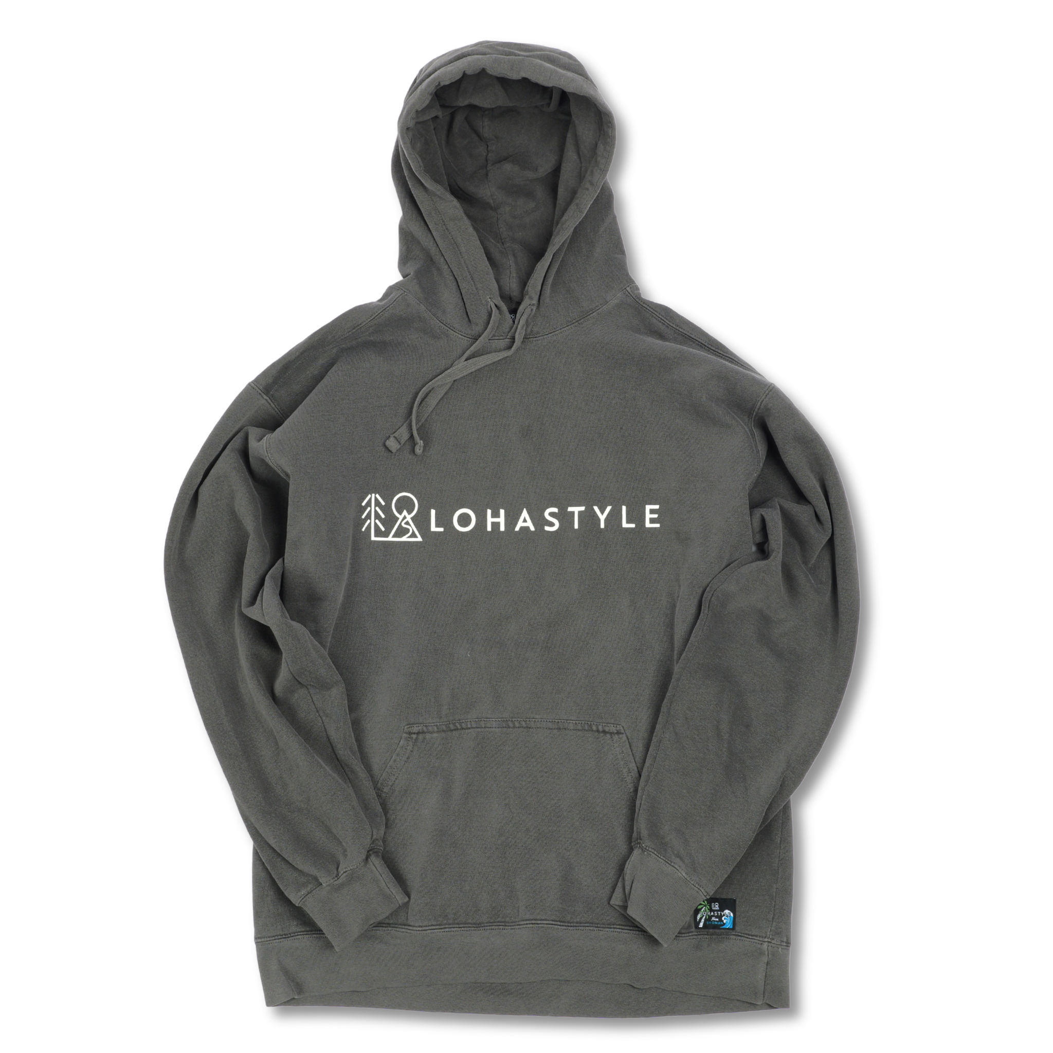 VINTAGE-パーカ "LOHASTYLE"（ブラック）