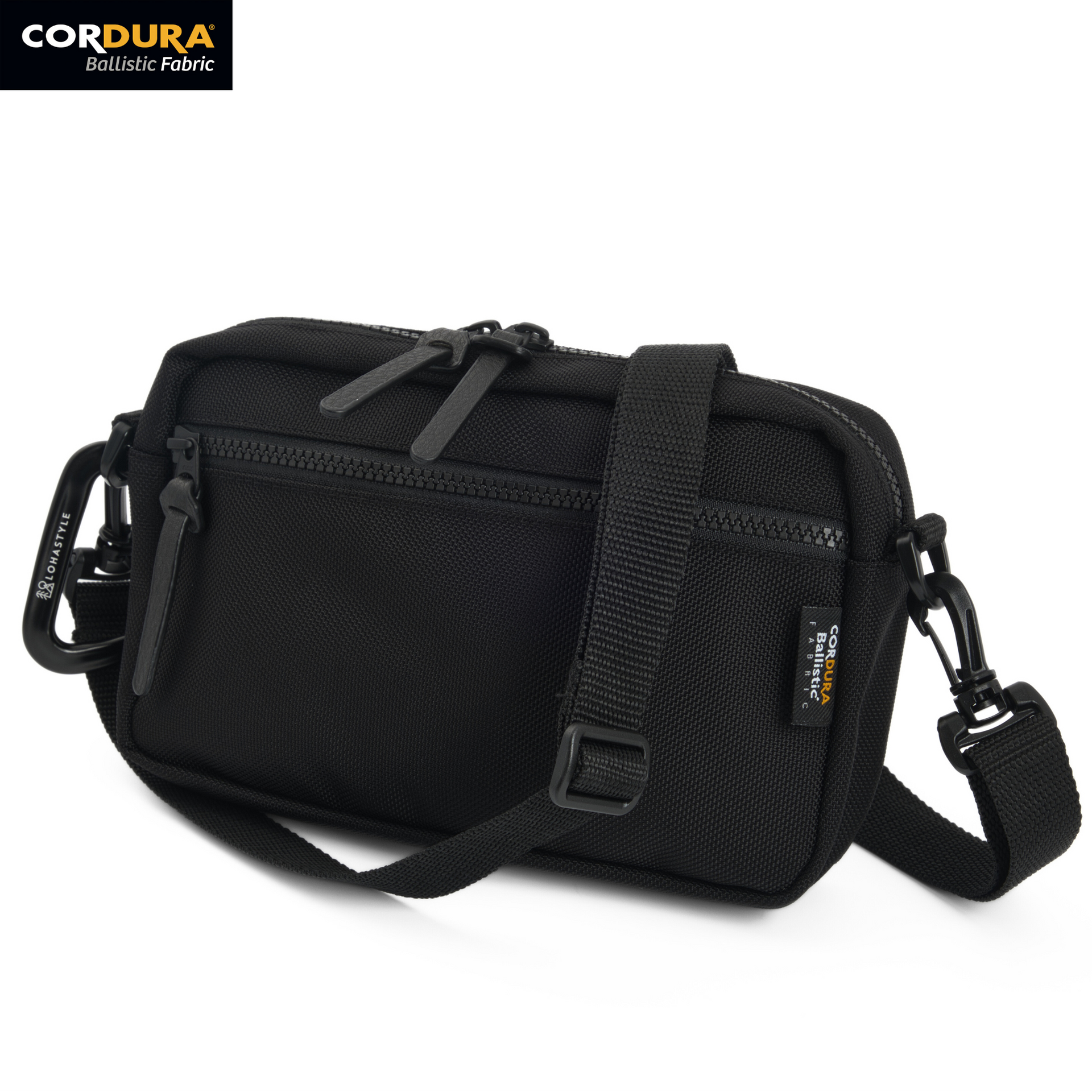 BN6133●LOHASTYLE バリスティックナイロン ショルダーバッグ BARREL CORDURA バリスティックナイロン ショルダーバッグ
