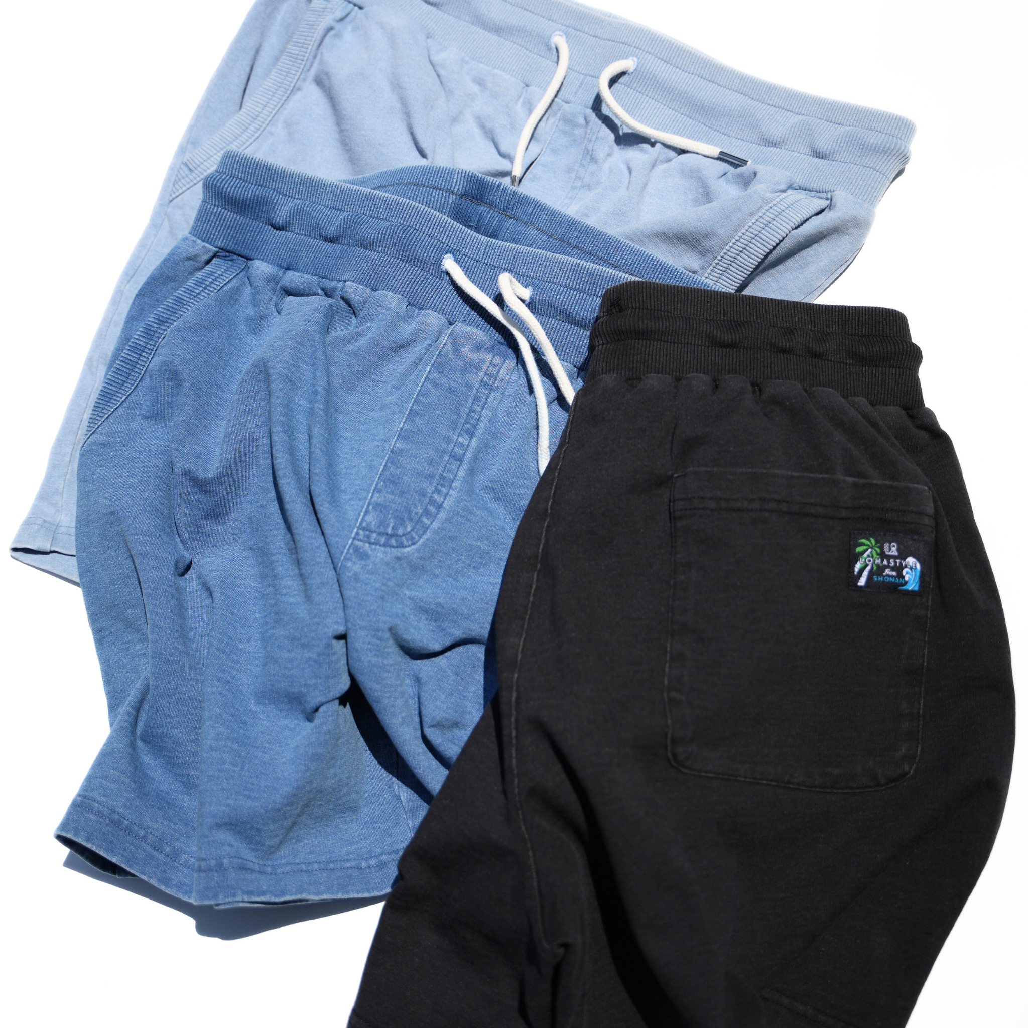 DENIM PAC-SHORTS（アイスブルー）