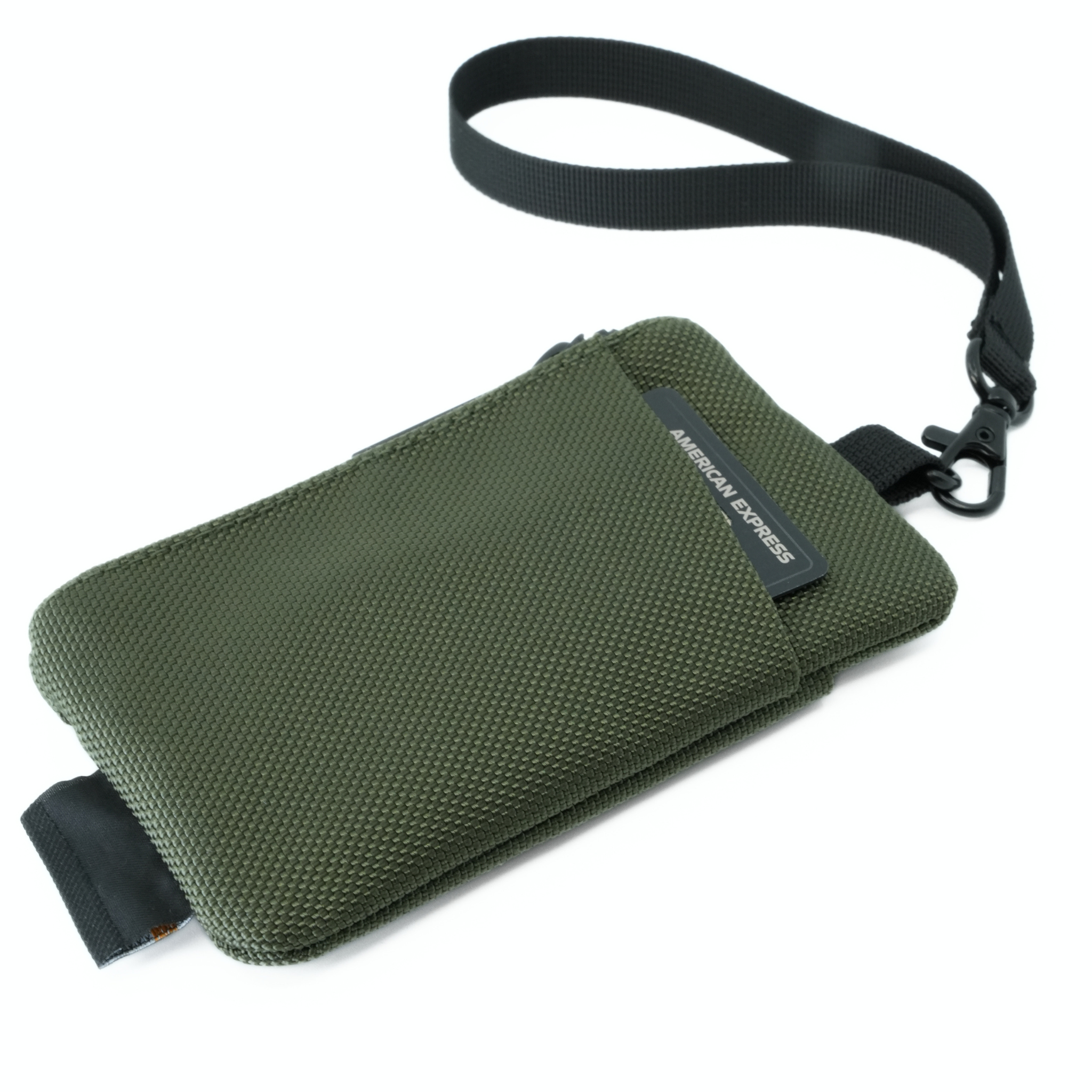 FIN CORDURA バリスティックナイロン ミニウォレット (カーキ)
