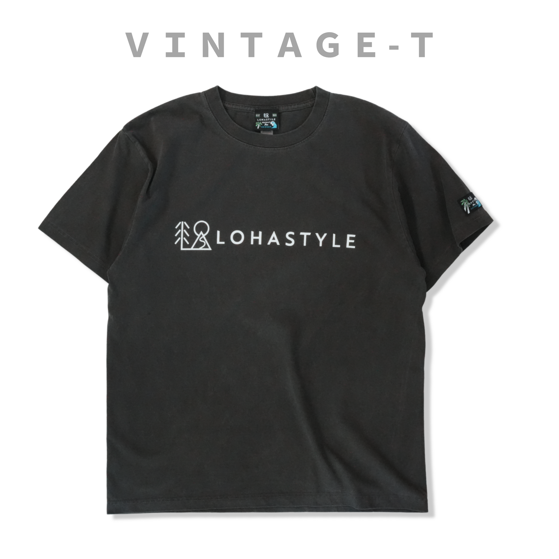 00's vintage 化学式　Tシャツ　両面　デザイン　ブラック　着画あり 古着–90's～00's The Black Dog アニマル 両面プリント Tシャツ