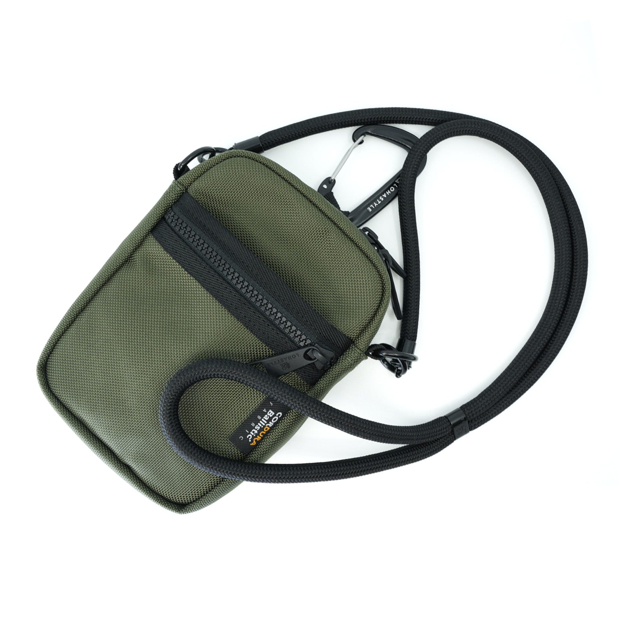 PADDLE CORDURA バリスティックナイロン スマホポーチ (カーキ)