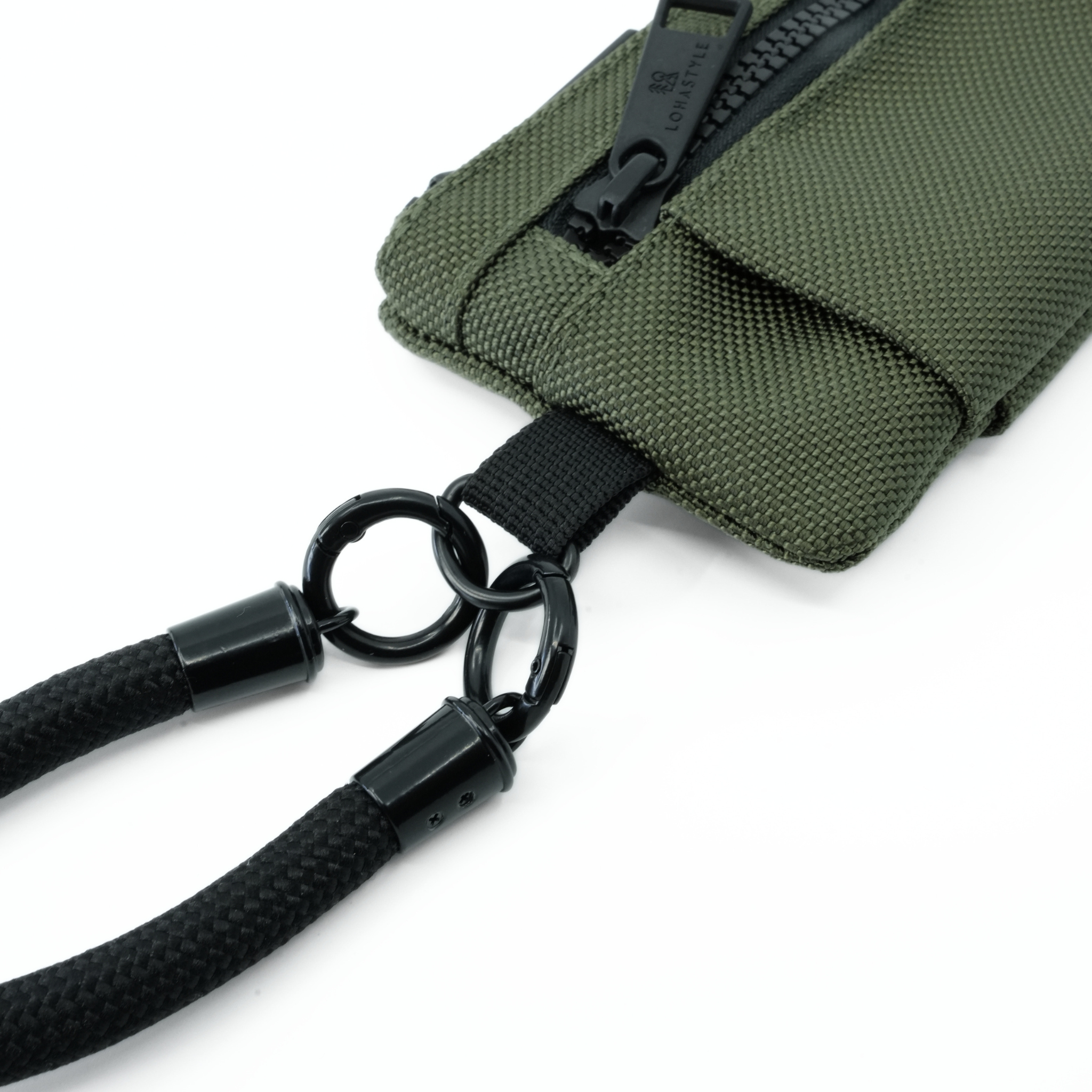 FIN CORDURA バリスティックナイロン ミニウォレット (カーキ)