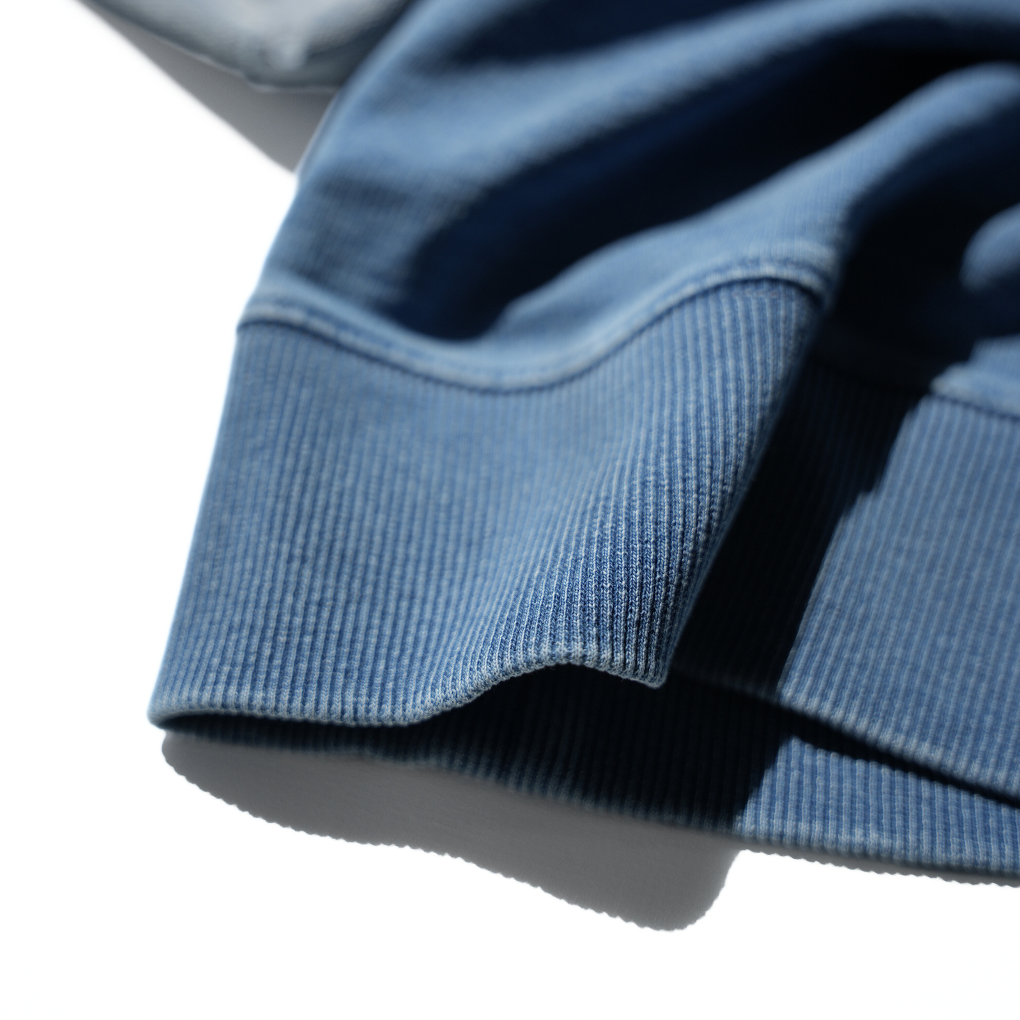 DENIM PAC-T ビッグシルエット 胸ポケ ５分袖（ブルー）