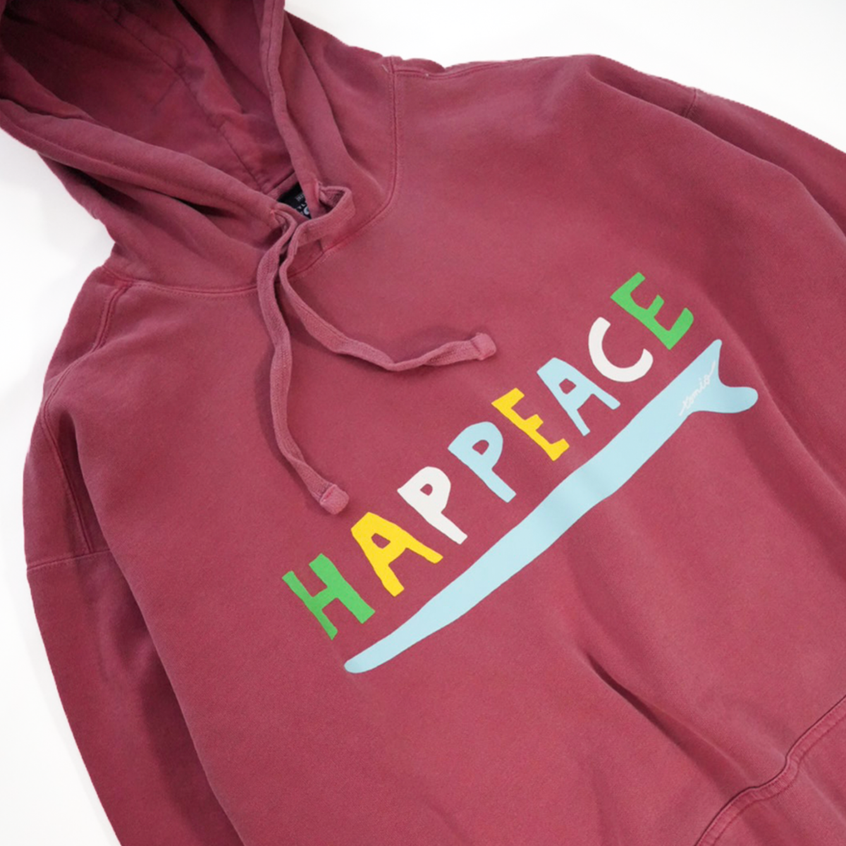 VINTAGE-PARKA "HAPPEACE" by tomio（レッド）