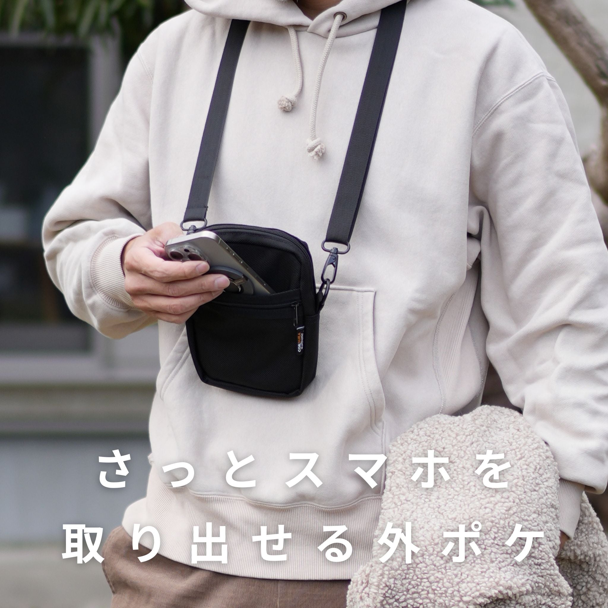 PADDLE CORDURA バリスティックナイロン スマホポーチ