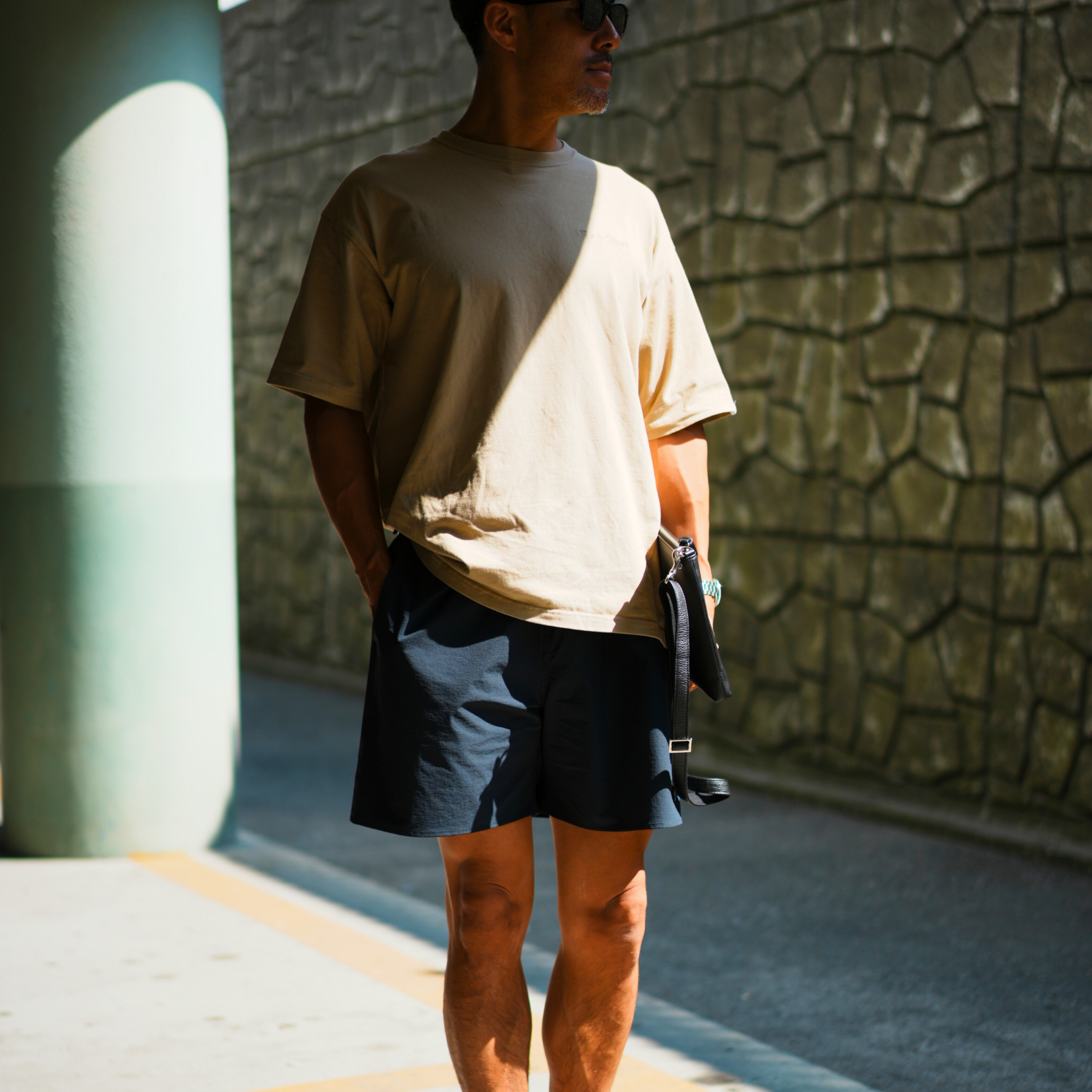 CORDURA 2WAYストレッチ ”TAKE OFF”ショーツ（ネイビー）