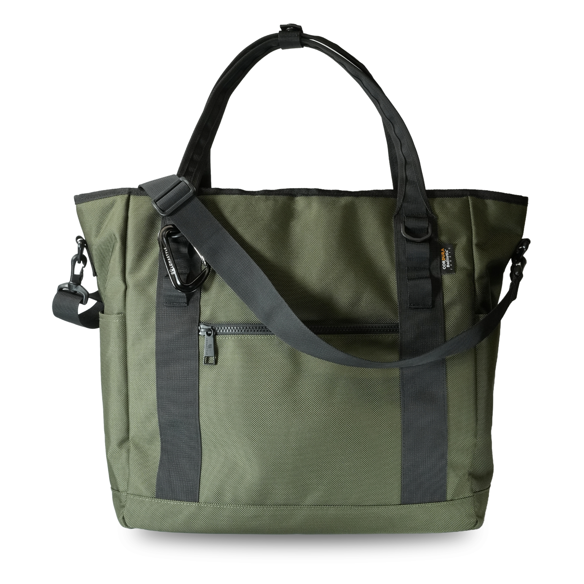 HOLLOW CORDURA バリスティックナイロン トート 30L (カーキ)