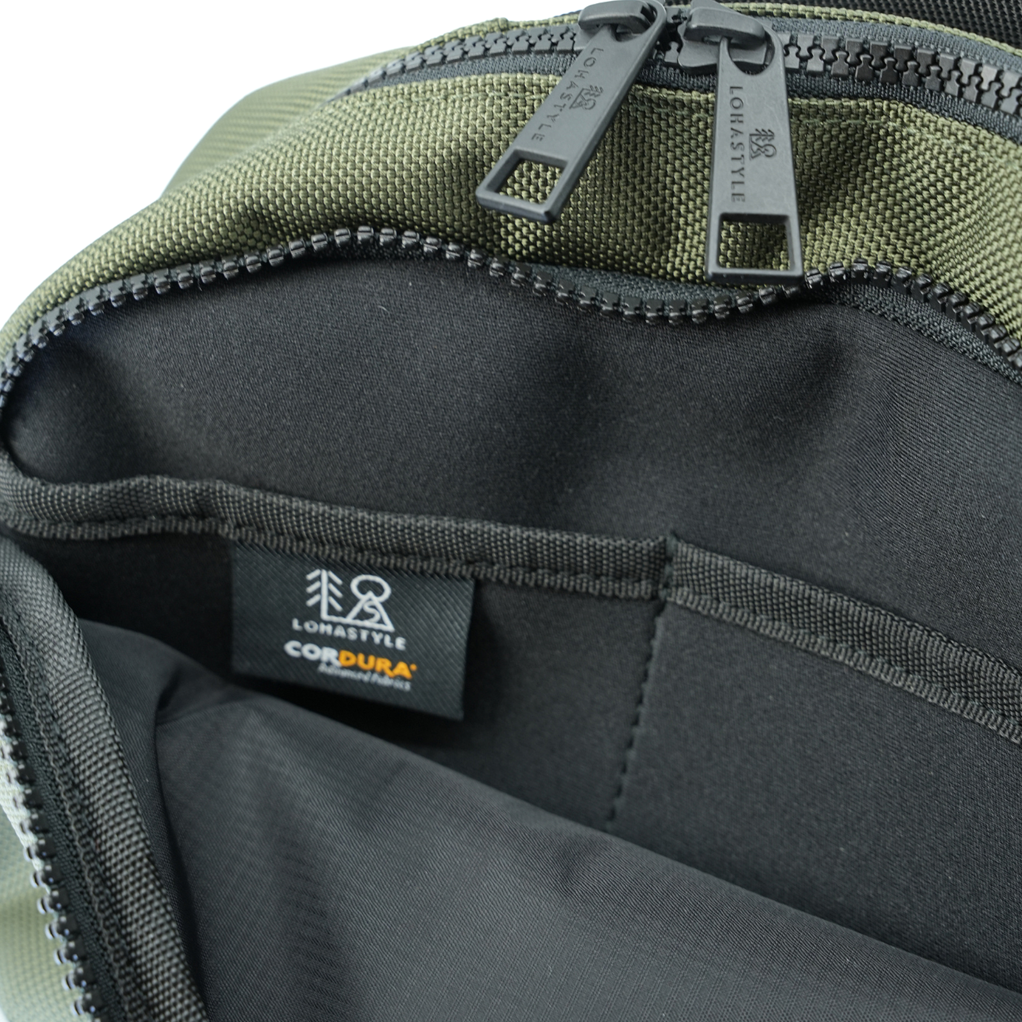BARREL CORDURA バリスティックナイロン ショルダーバッグ (カーキ)