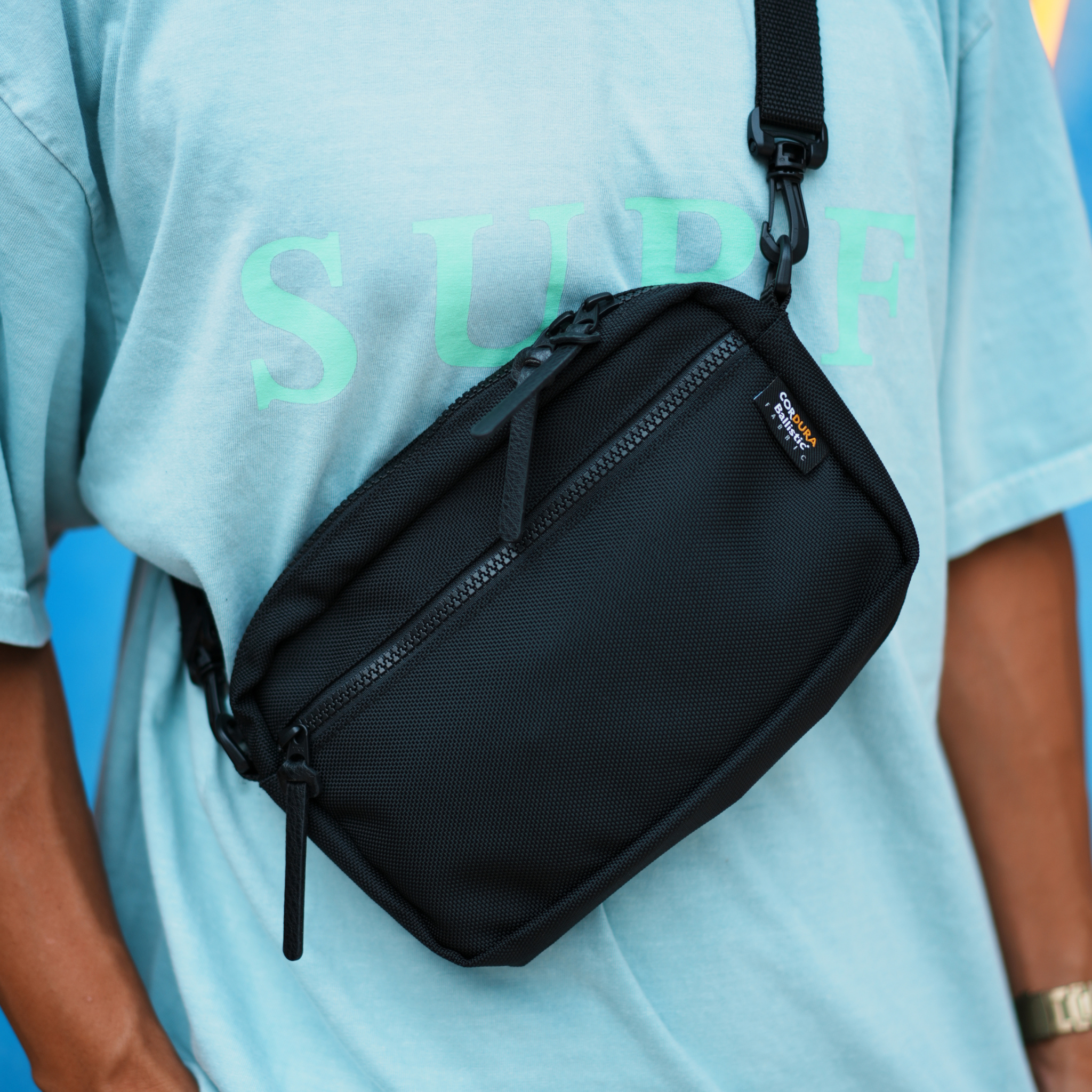 FLOATER CORDURA バリスティックナイロン スリングバッグ