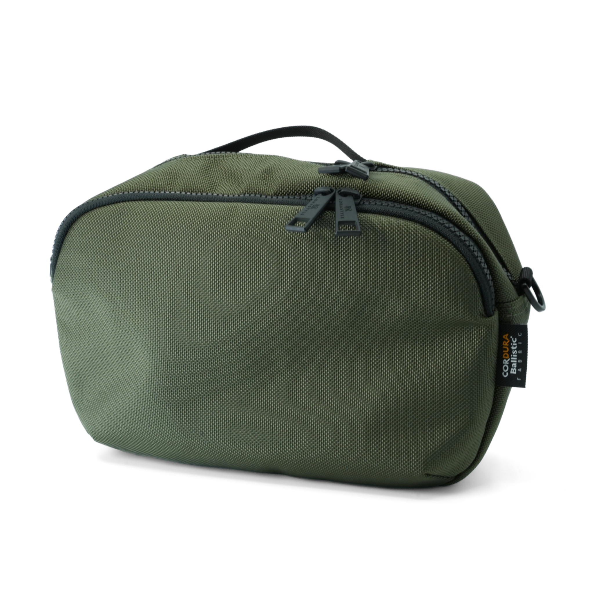 BARREL CORDURA バリスティックナイロン ショルダーバッグ (カーキ)